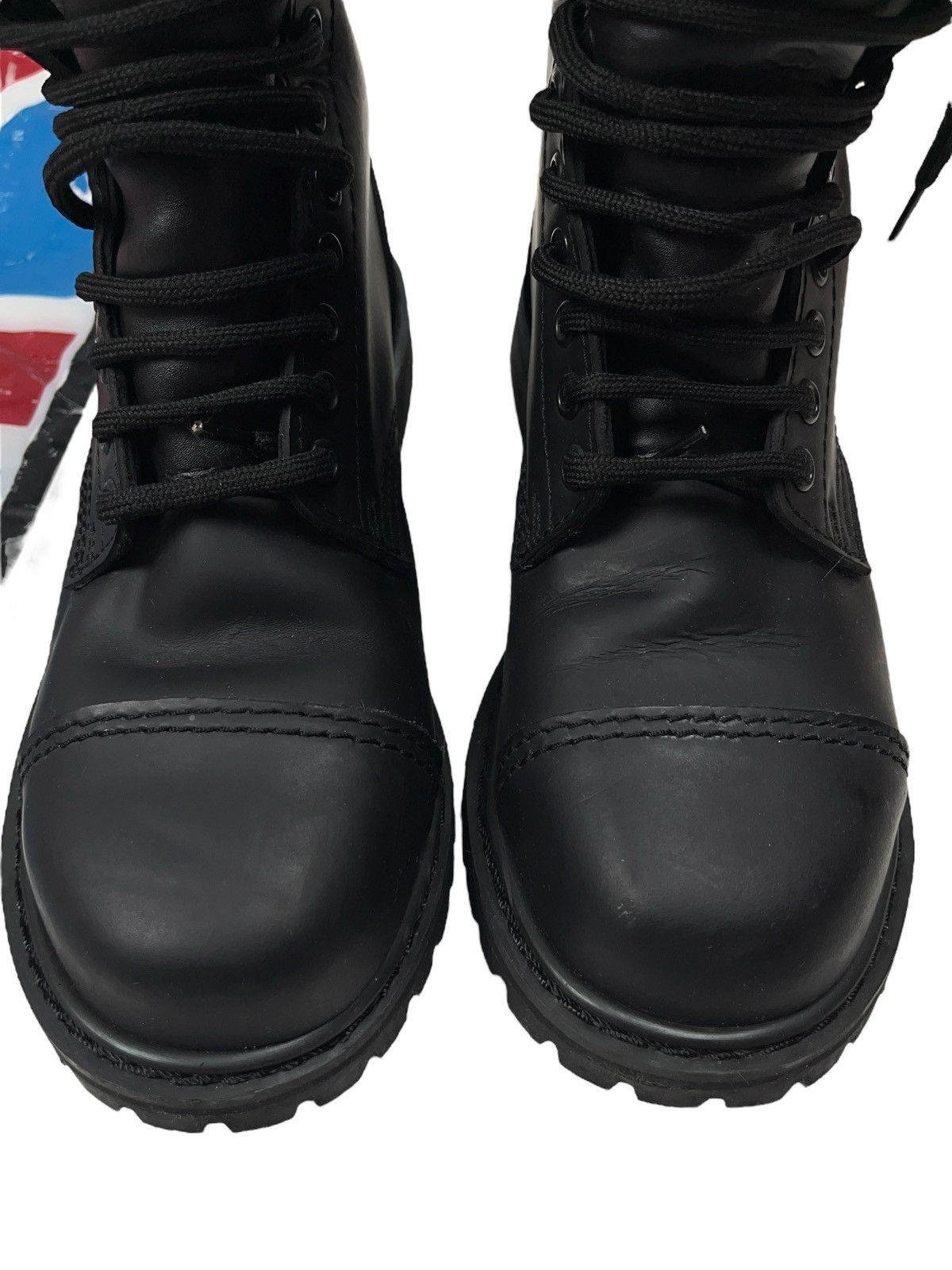 Undercover Vintage Undercover 20 Eye High Leather Combat Boot Steel Toe Size US 9 / EU 42 - 5 Thumbnail