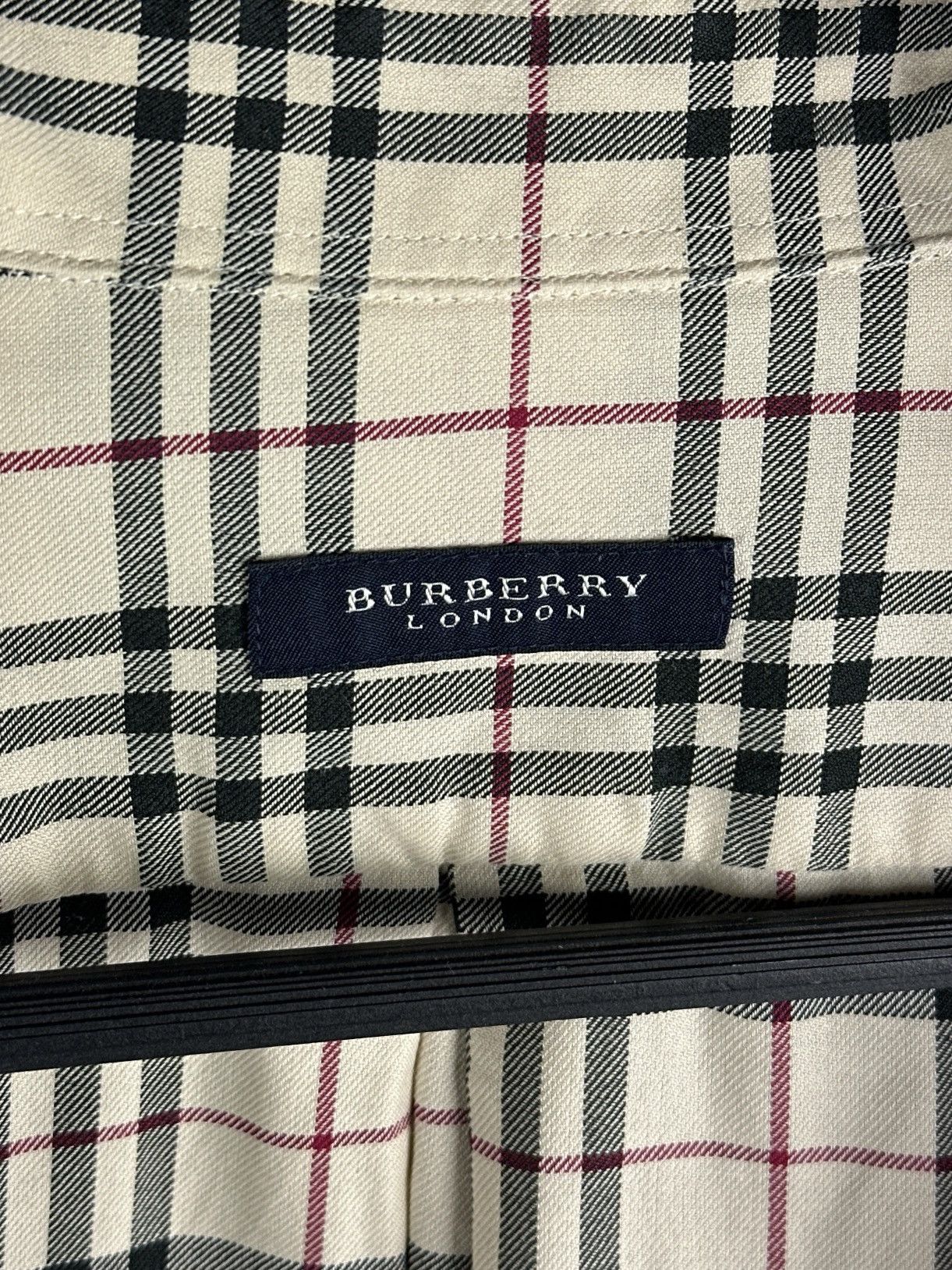 Burberry Vintage Burberry London Shirt Nova Check Long Sleeve Size US M / EU 48-50 / 2 - 10 Thumbnail
