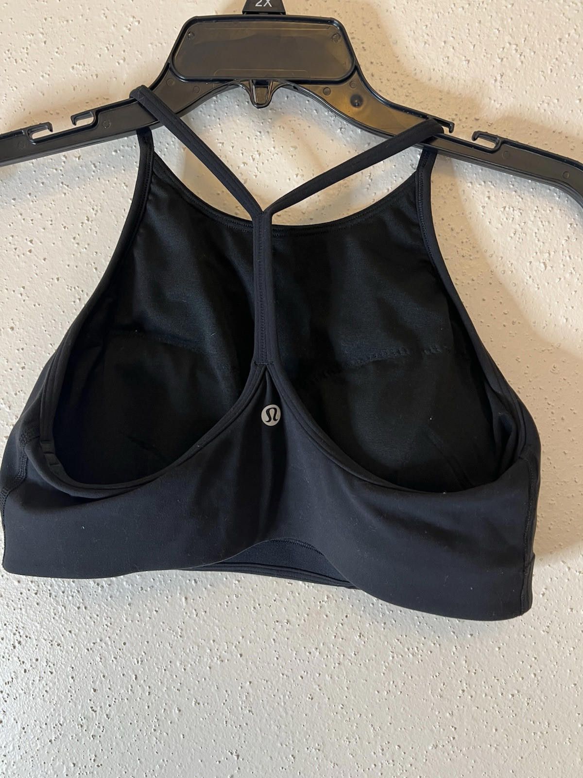 Designer Lululemon Flow Y Wrap-Front High-Neck Bra Sz10 Size ONE SIZE - 4 Thumbnail
