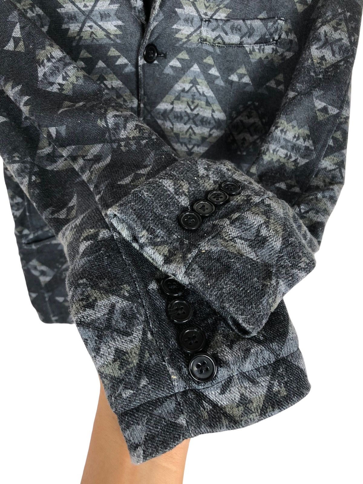 Issey Miyake Vintage Tete Homme Issey Coat Single Breasted Jacket Size US S / EU 44-46 / 1 - 6 Thumbnail