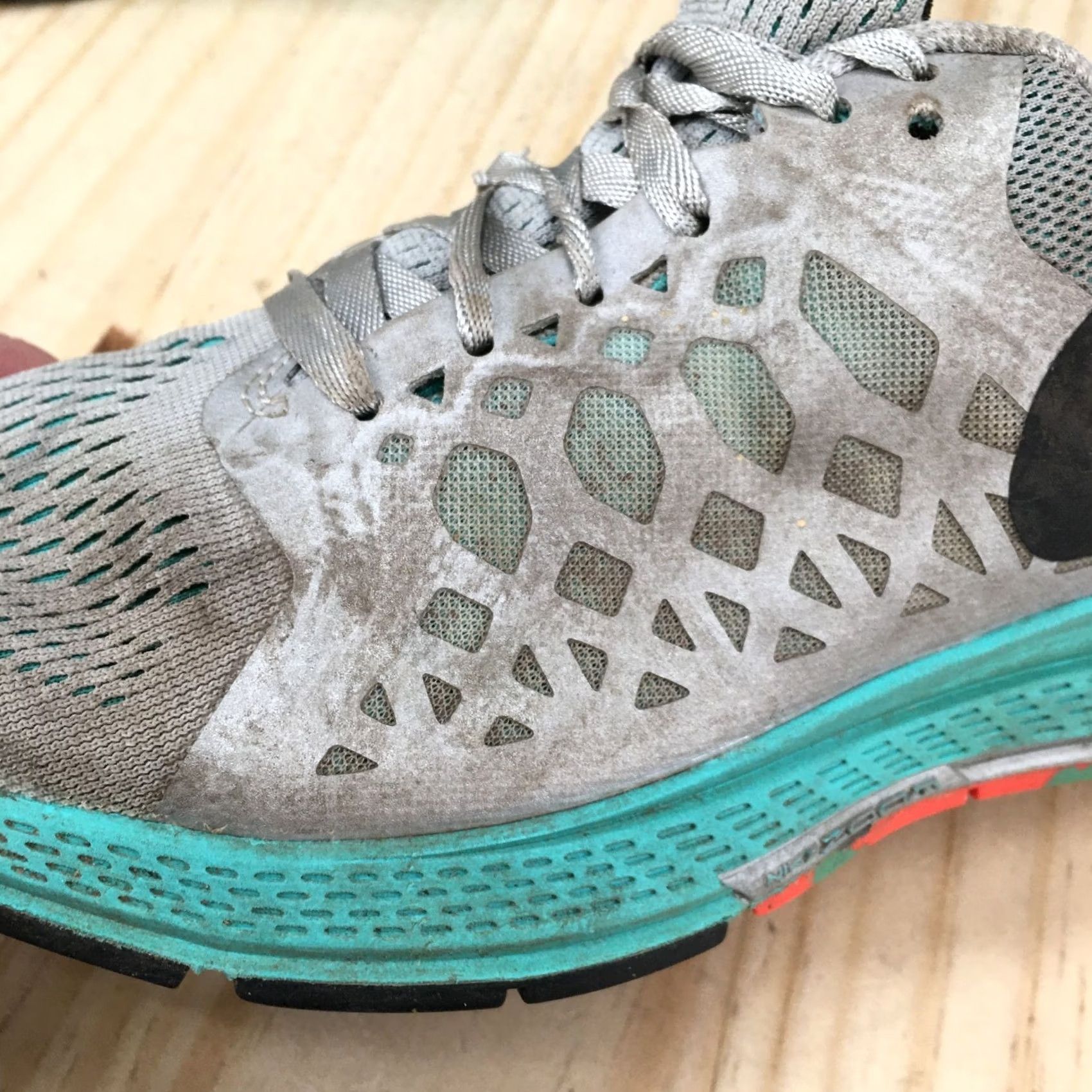 Nike Nike Shoes Womens 9 Air Zoom Pegasus 31 Athletic Sneaker Gray Low Top 705414-003 Size M / US 6-8 / IT 42-44 - 7 Thumbnail