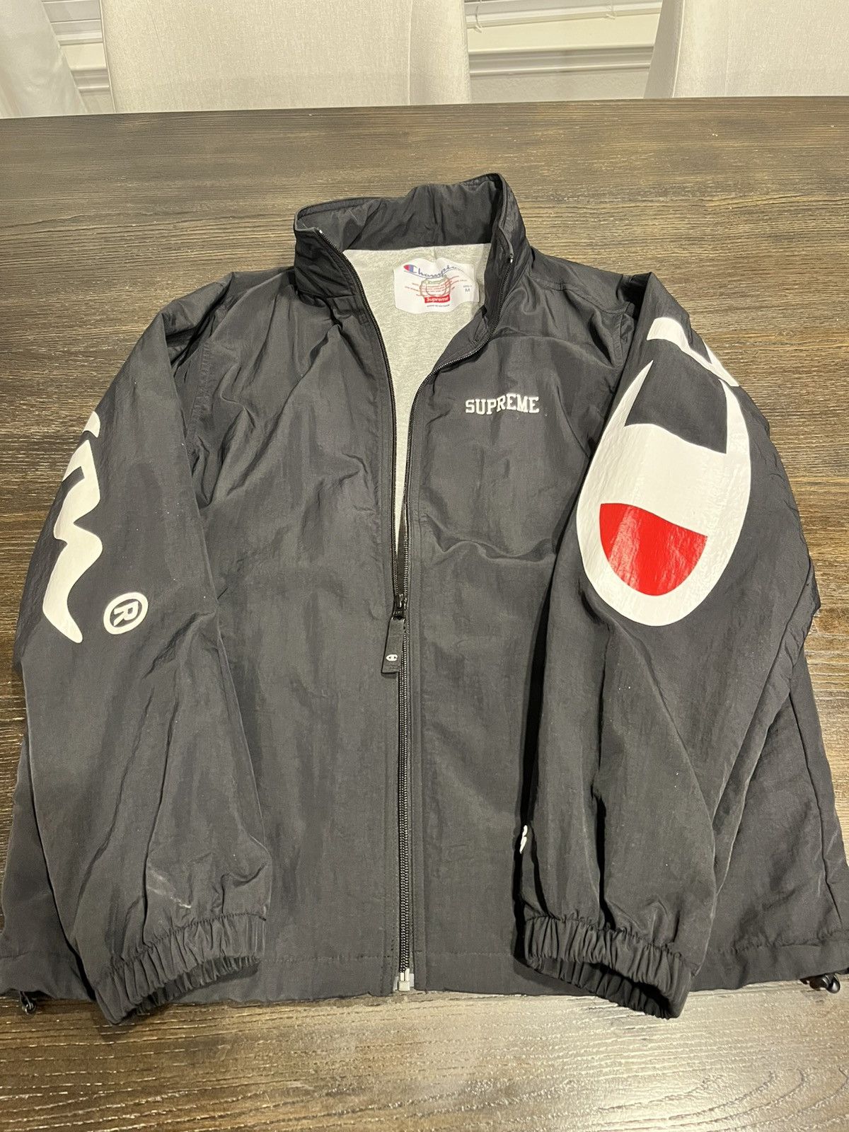 Supreme Fake Champion Jacket Champion × Supreme Supreme X Champion 