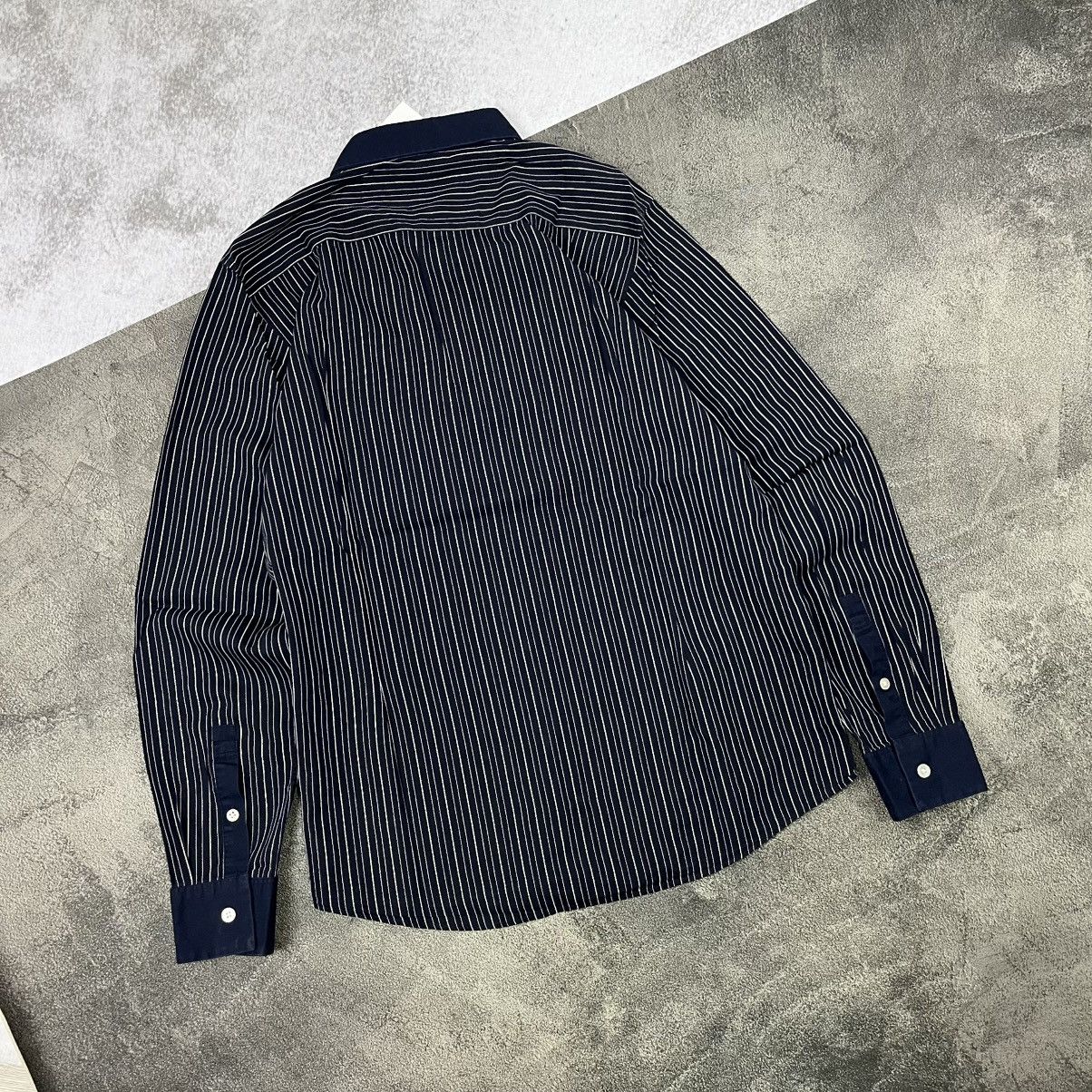 Yohji Yamamoto A.A.R by yohji yamamoto stripe button up shirt Size US M / EU 48-50 / 2 - 3 Thumbnail