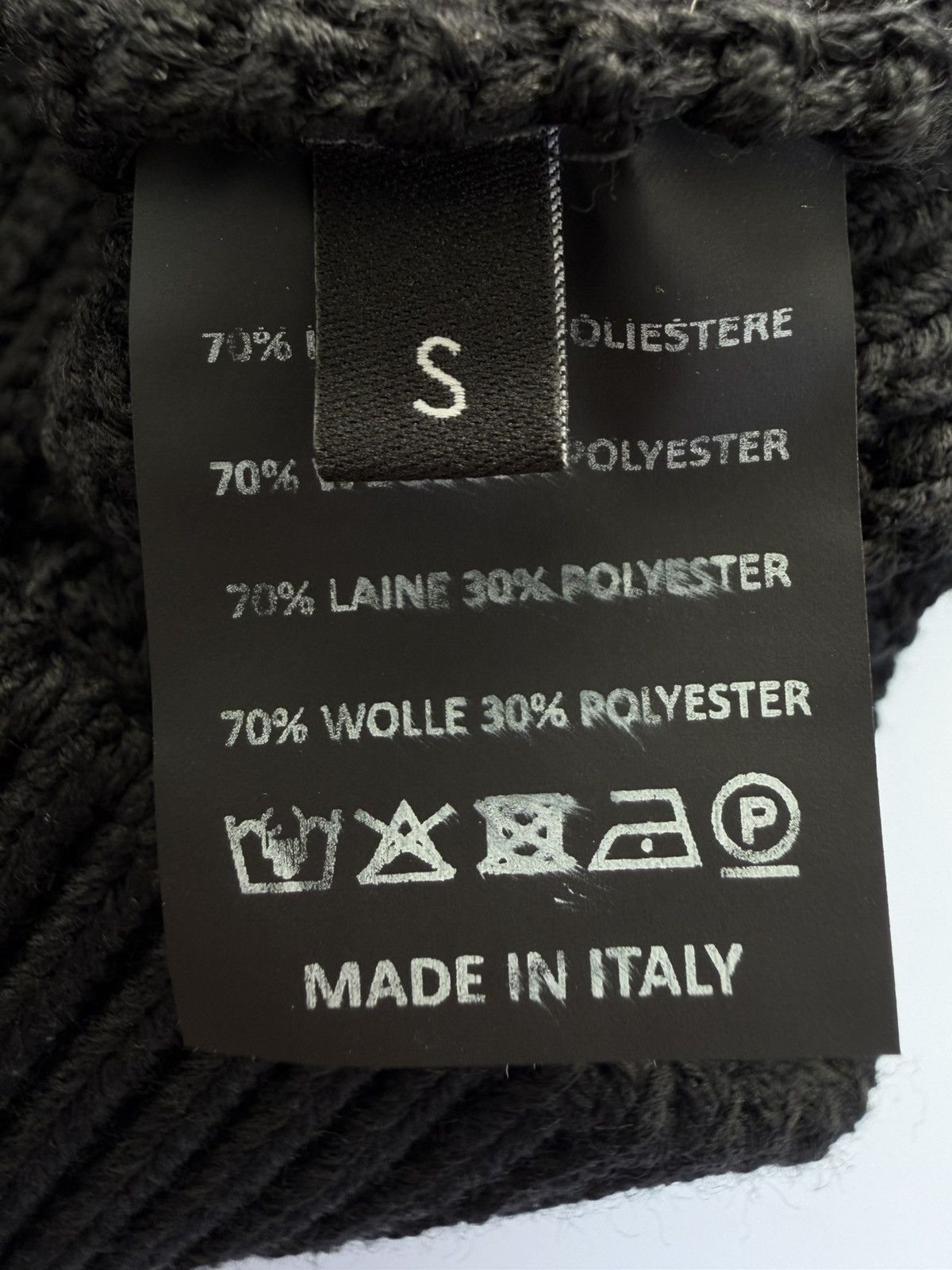 Raf Simons Raf Simons Zip Up Bulky Knit Turtleneck Cardigan Size US S / EU 44-46 / 1 - 9 Thumbnail