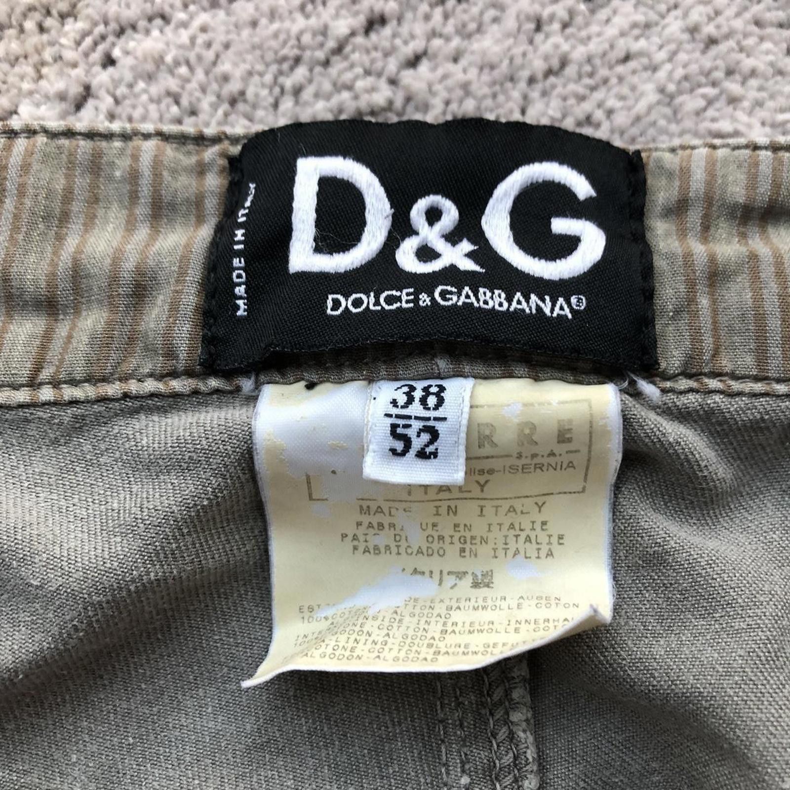 Dolce & Gabbana Archive Dolce & Gabbana D&G Tactical Utility Cargo Trousers Size US 36 / EU 52 - 6 Thumbnail