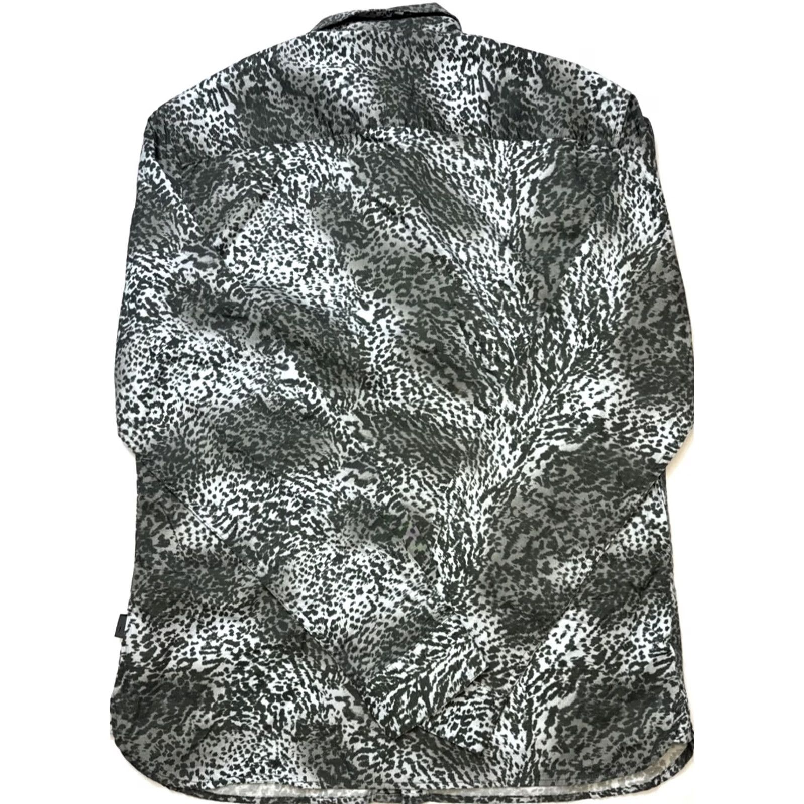 John Varvatos John Varvatos Rodney Regular Fit Shirt Mens Medium Animal Print Long Sleeve Size US M / EU 48-50 / 2 - 5 Thumbnail