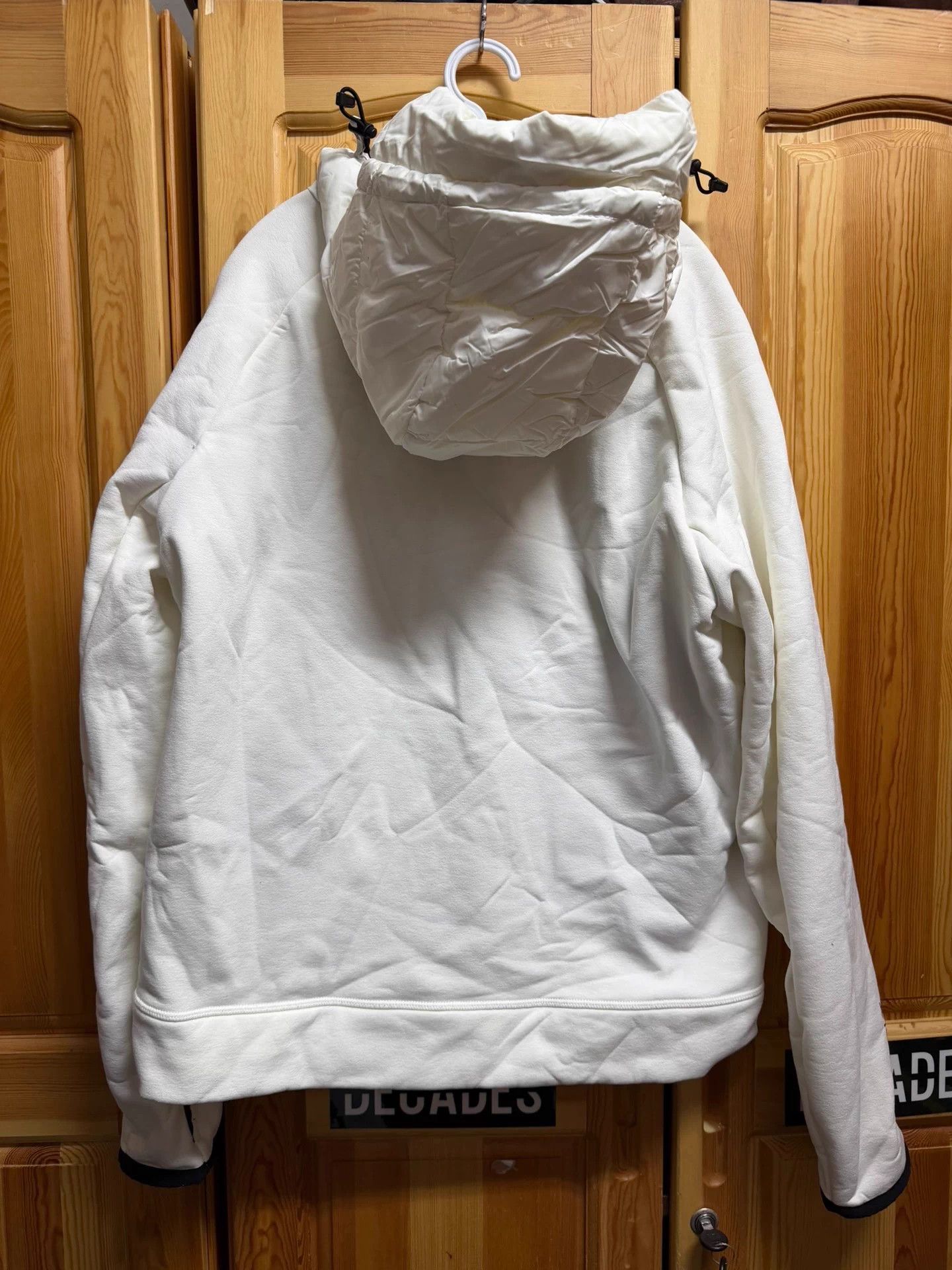 Moncler Moncler white logo colorblocked hooded puffer jacket XXL Size US XXL / EU 58 / 5 - 2 Thumbnail