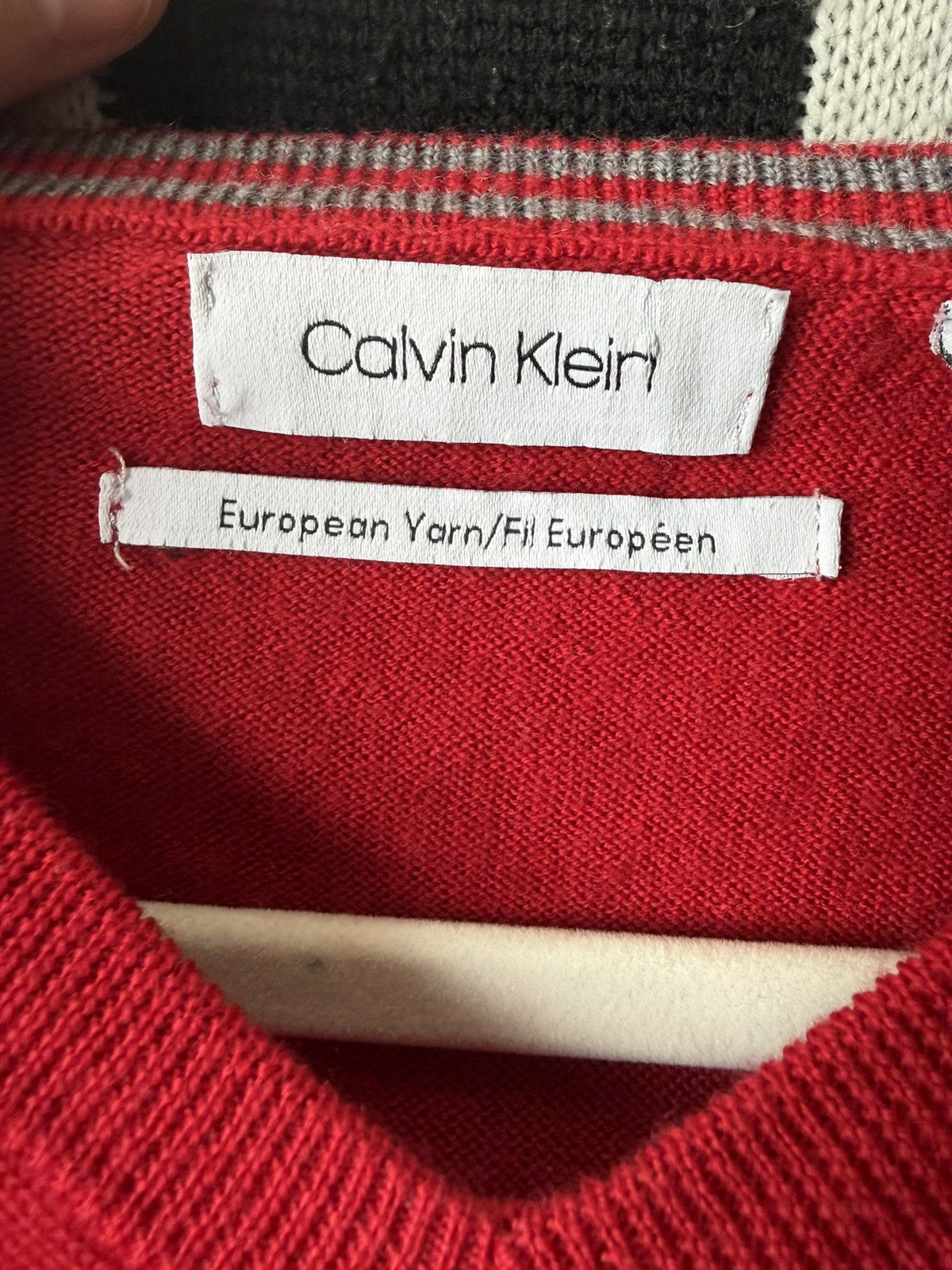 Calvin Klein Calvin Klein Men's Red Pullover Size US M / EU 48-50 / 2 - 5 Thumbnail