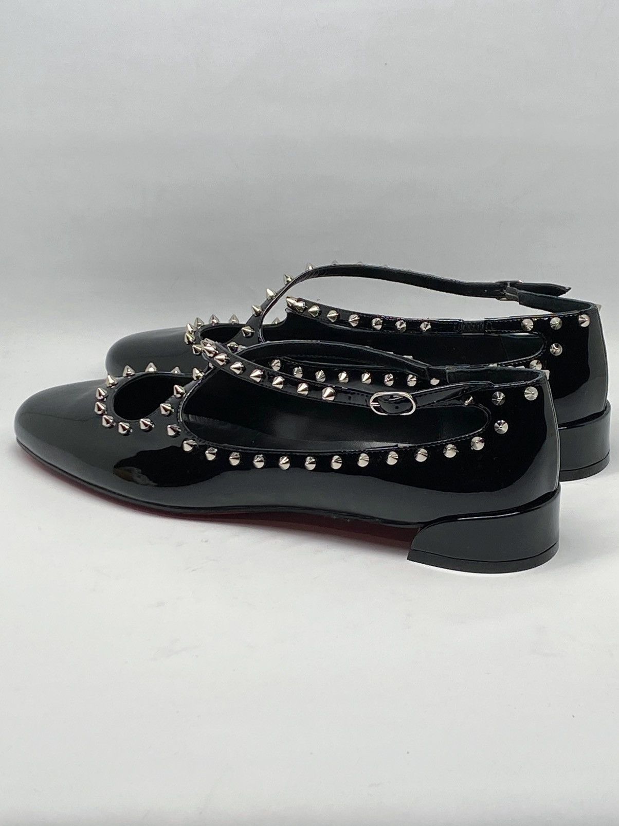 Christian Louboutin Christian Louboutin spike patent leather ballet flat size 40 Size US 10 / IT 40 - 7 Thumbnail