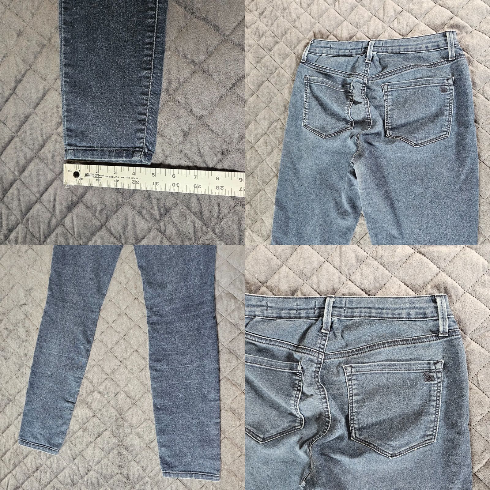 Jessica Simpson Jessica Simpson Jeans Women's Size 28 Kiss Me Super Skinny Stretch Dark Wash Denim Blue Size 28" / US 6 / IT 42 - 8 Thumbnail