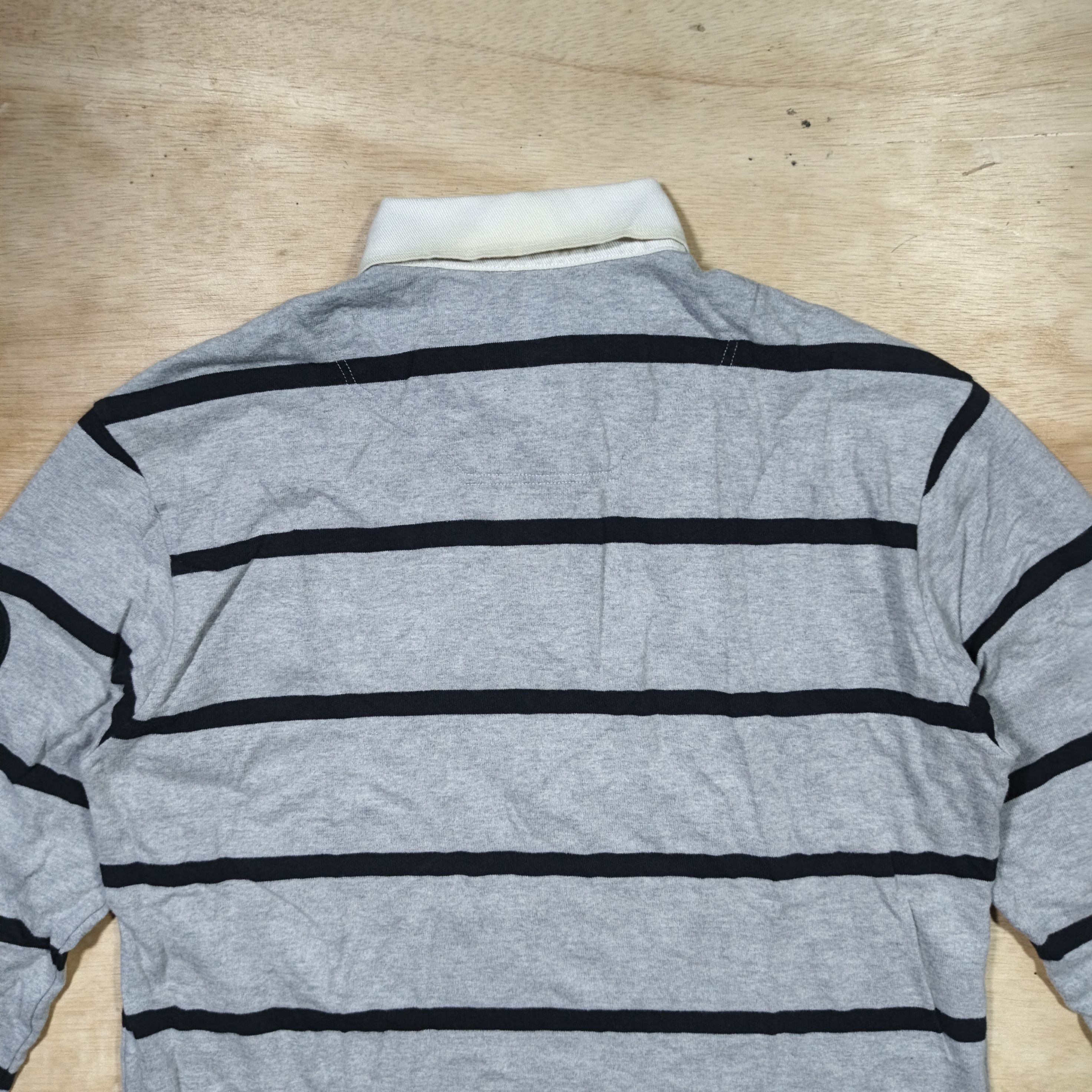 Canterbury of New Zealand Canterbury of New Zealand Striped Longsleeve Rugby Polo Size US L / EU 52-54 / 3 - 6 Thumbnail