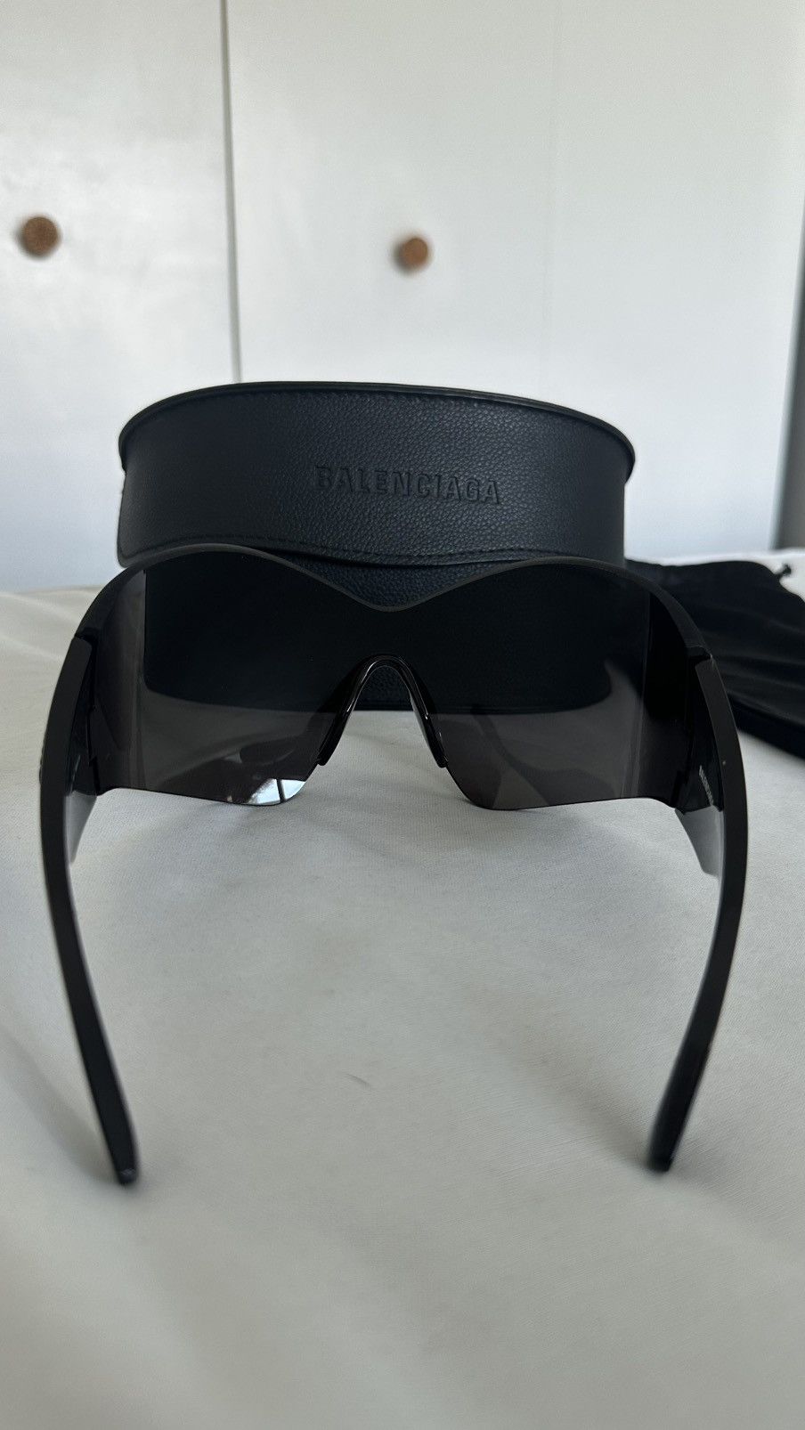 Balenciaga Balenciaga mask butterfly sunglasses Size ONE SIZE - 3 Thumbnail