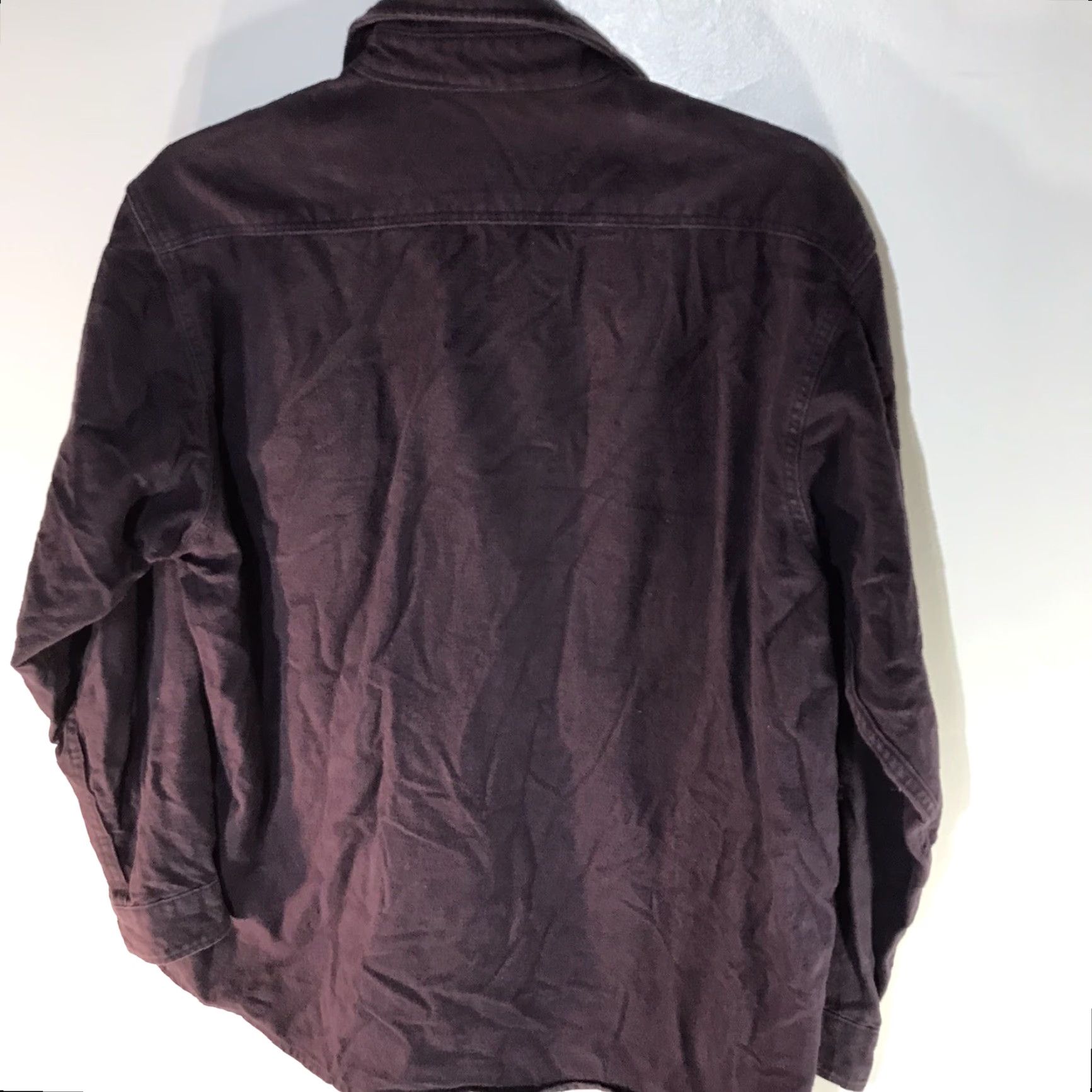 Vintage VINTAGE Cabela's Men's Flannel Shirt XL Purple Long Sleeve Button-Up Casual Outdoor Winter 100% Cotton Size US XL / EU 56 / 4 - 5 Thumbnail