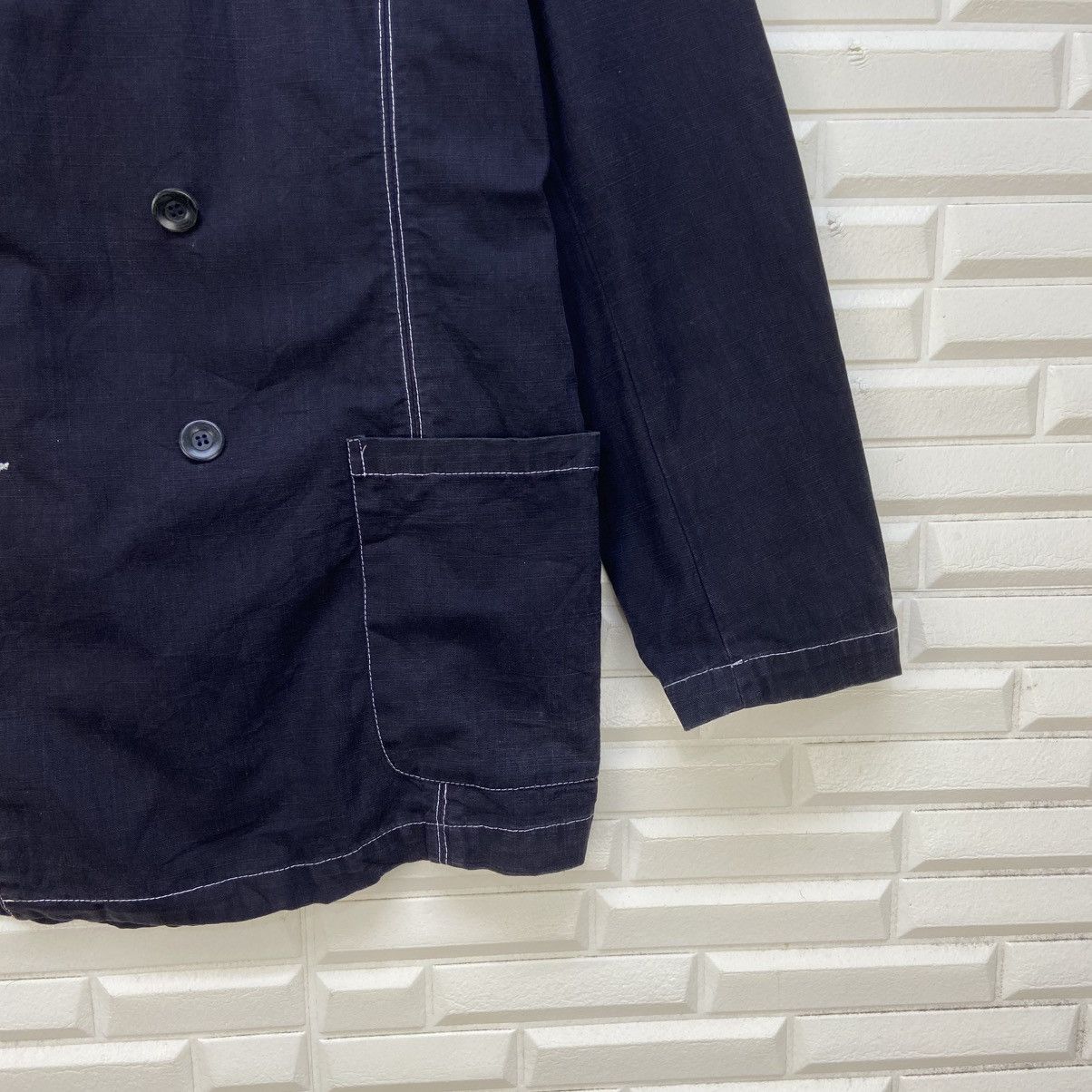 Armani Made in Italy Armani Jeans Workwear Chore Jacket Size US S / EU 44-46 / 1 - 6 Thumbnail