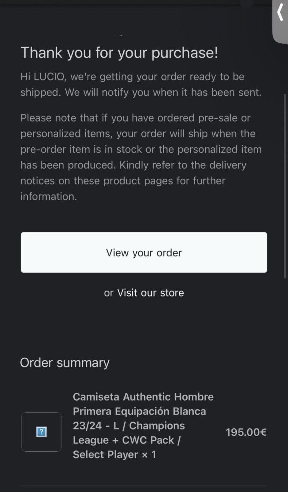 Adidas Real Madrid Size US L / EU 52-54 / 3 - 8 Thumbnail