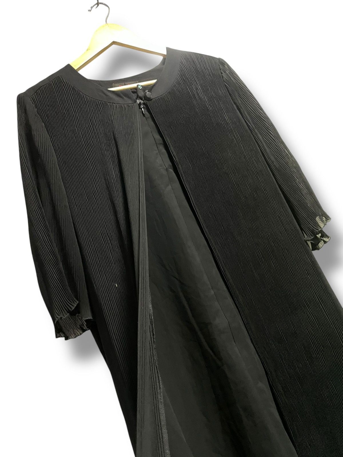 Japanese Brand × Vintage QUEEN STYLE Brand Chiffon Pleated Dress (79) Size M / US 6-8 / IT 42-44 - 3 Thumbnail