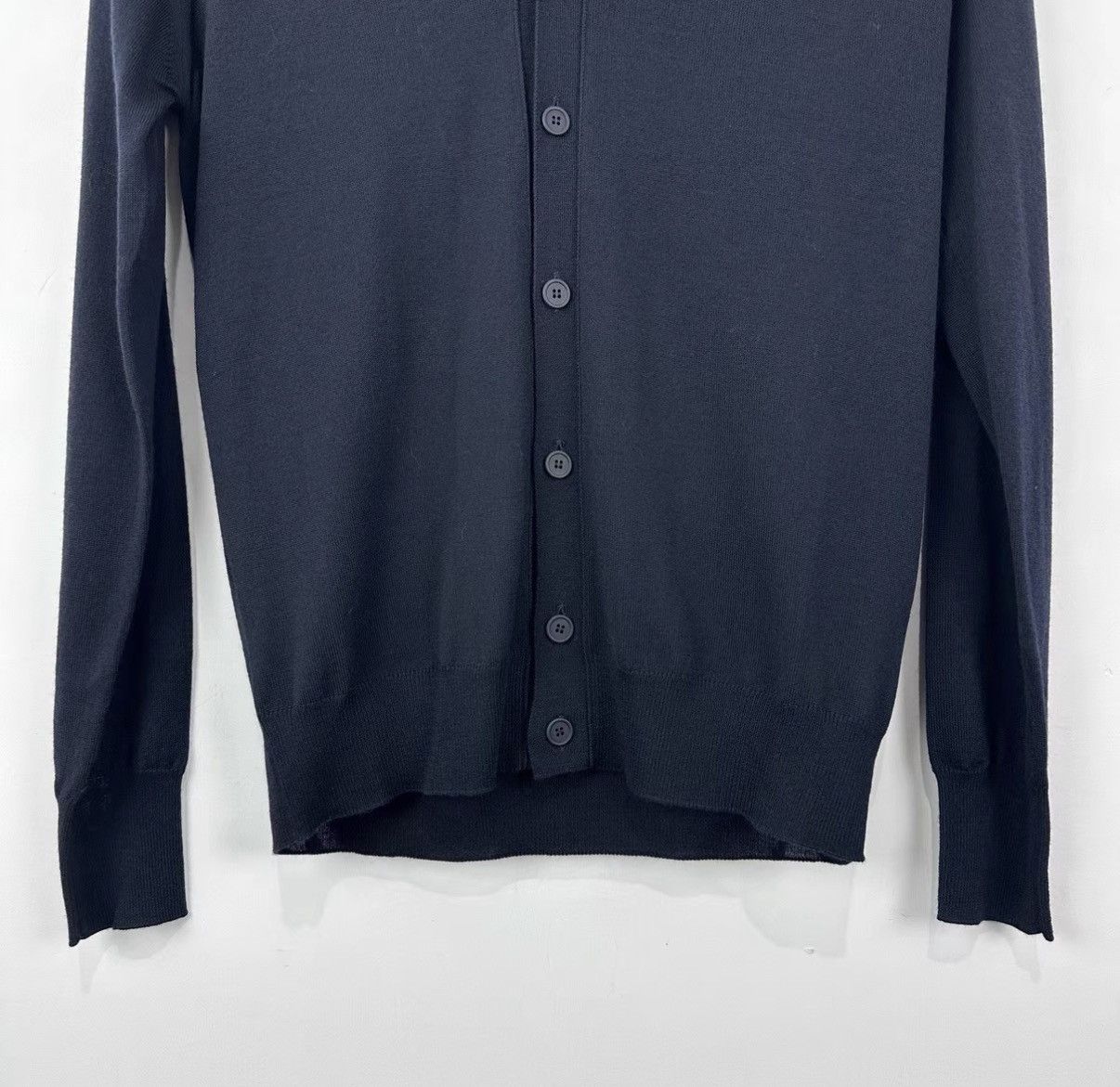 Bottega Veneta Bottega Veneta Wool Knitted Cardigan J42 Size US S / EU 44-46 / 1 - 4 Thumbnail