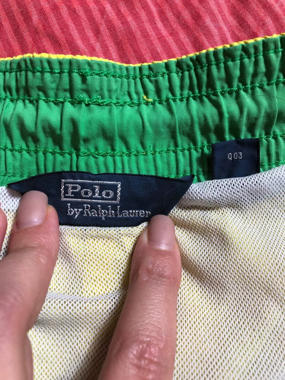 Polo Ralph Lauren × Vintage Vintage Y2K Polo Ralph Lauren Swim Shorts Size US 32 / EU 48 - 5 Thumbnail