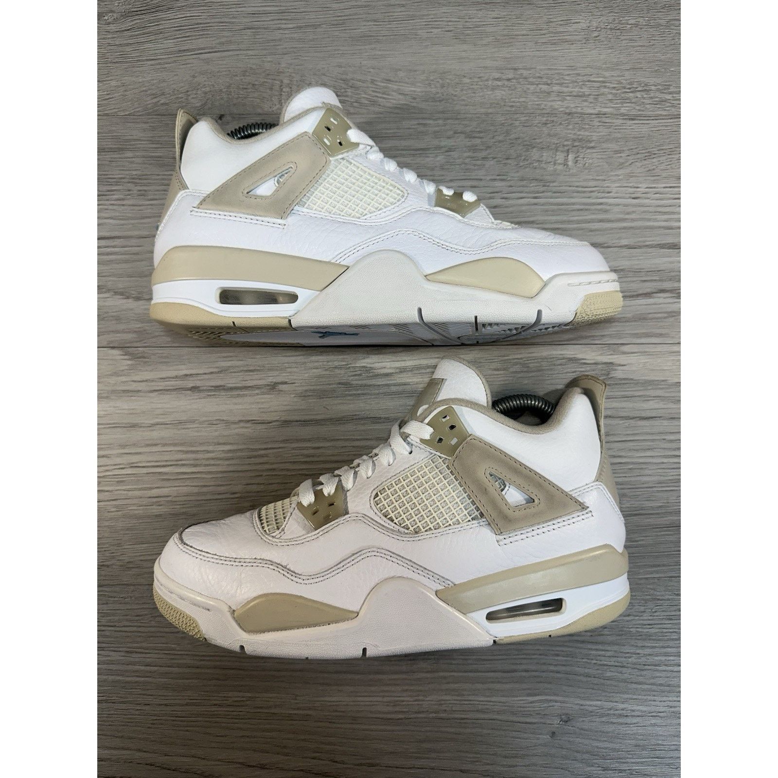 Jordan Brand Jordan 4 Retro Linen GS - Size 6y Size US 6 / EU 39 - 2 Thumbnail