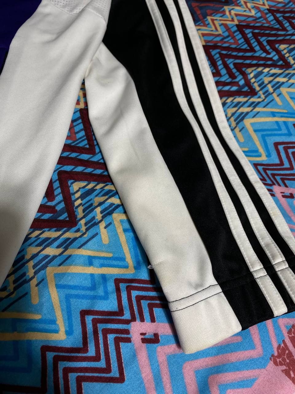Adidas × Vintage Adidas Vintage Track Jacket Football Soccer Running Size US M / EU 48-50 / 2 - 12 Thumbnail