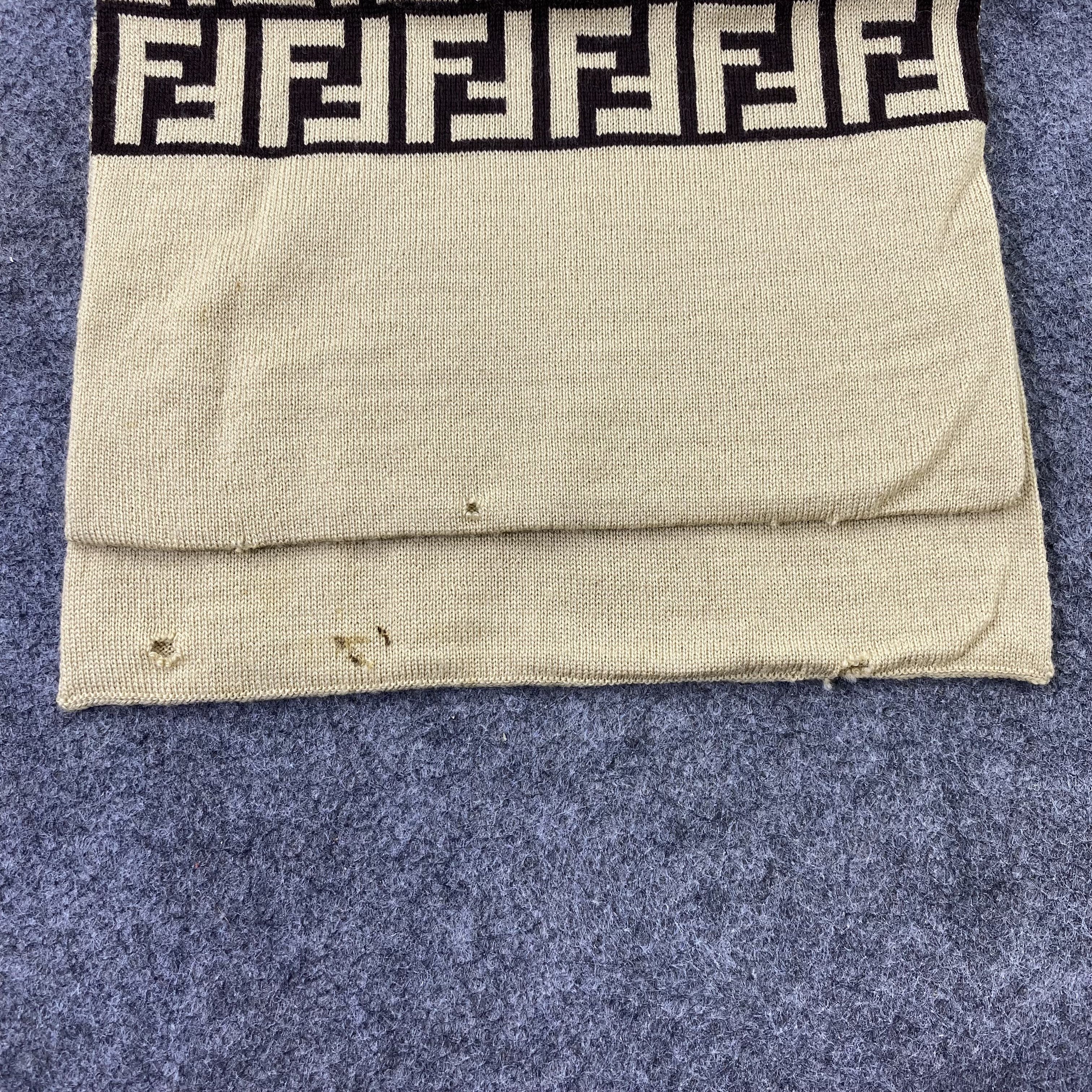 Fendi Fendi Monogram Scarf / Muffler / Neckwear-K088 Size ONE SIZE - 10 Thumbnail