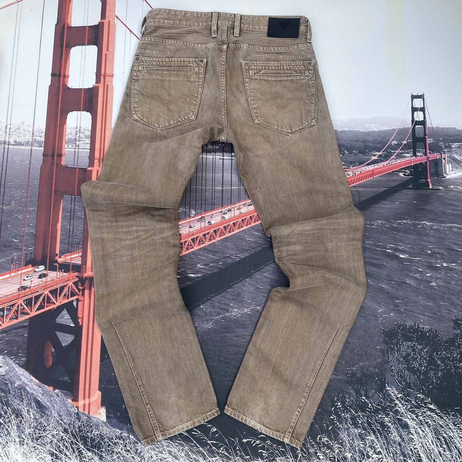 Guess Guess Tiesto Collection Moto Jeans Mens 31 Slim Tapered Size US 38 / EU 54 - 2 Thumbnail
