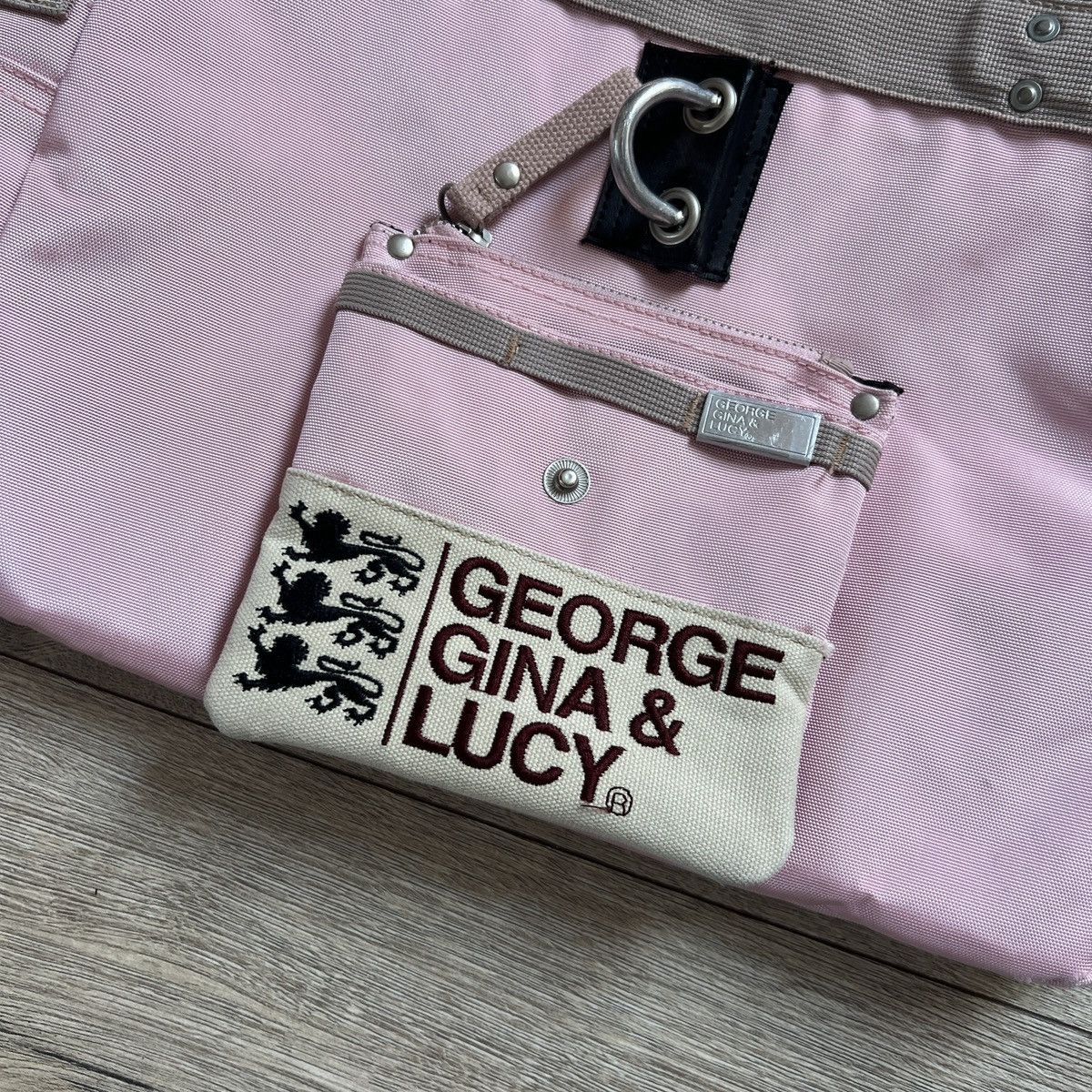 George Gina & Lucy George Gina Lucy GGL Shoulder Vintage Bag Pink Size ONE SIZE - 4 Thumbnail