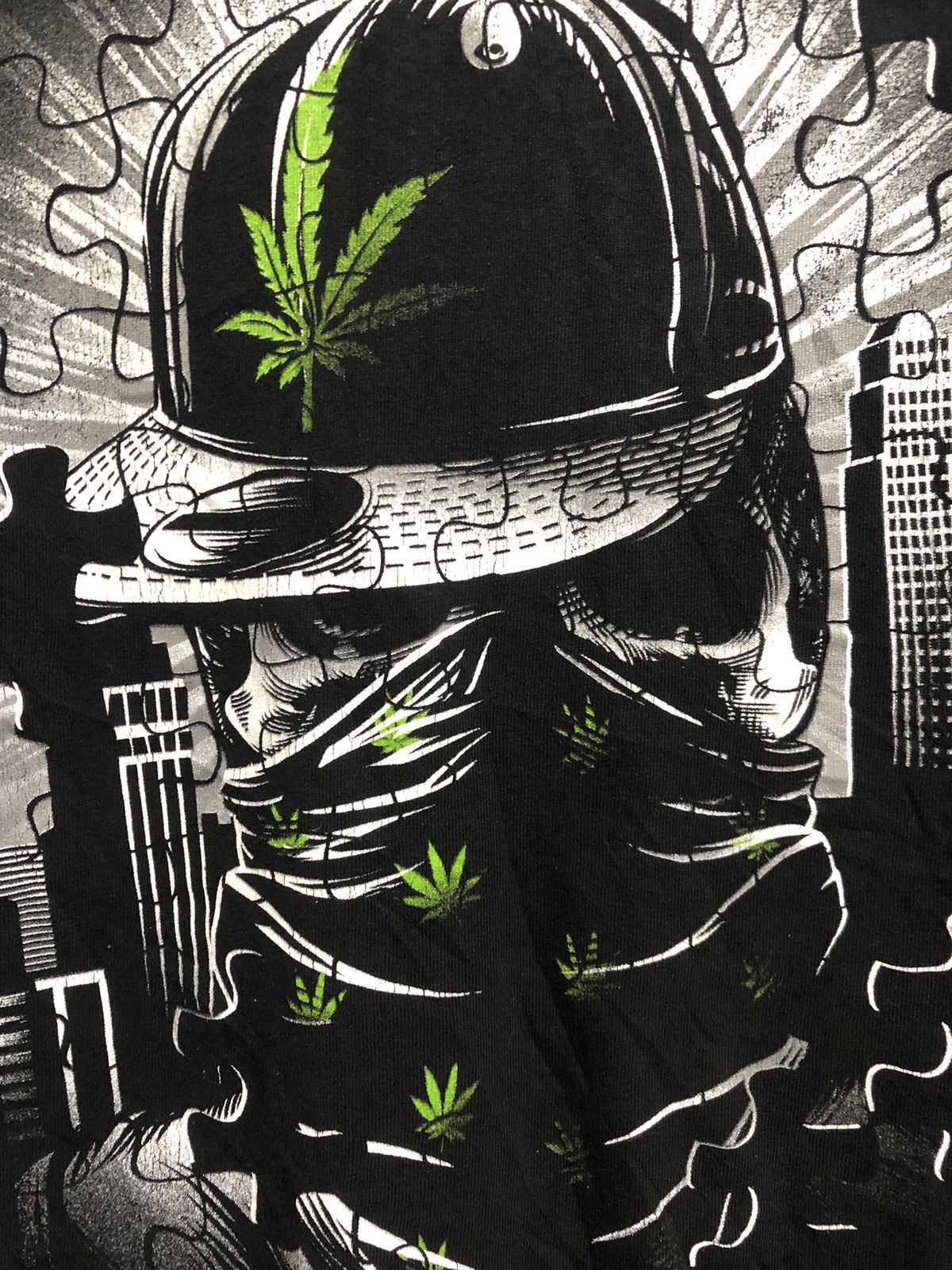 Hysteric Glamour × If Six Was Nine × Japanese Brand Japan Poem Marijuana Artwork Tshirt Tee Size US M / EU 48-50 / 2 - 5 Thumbnail