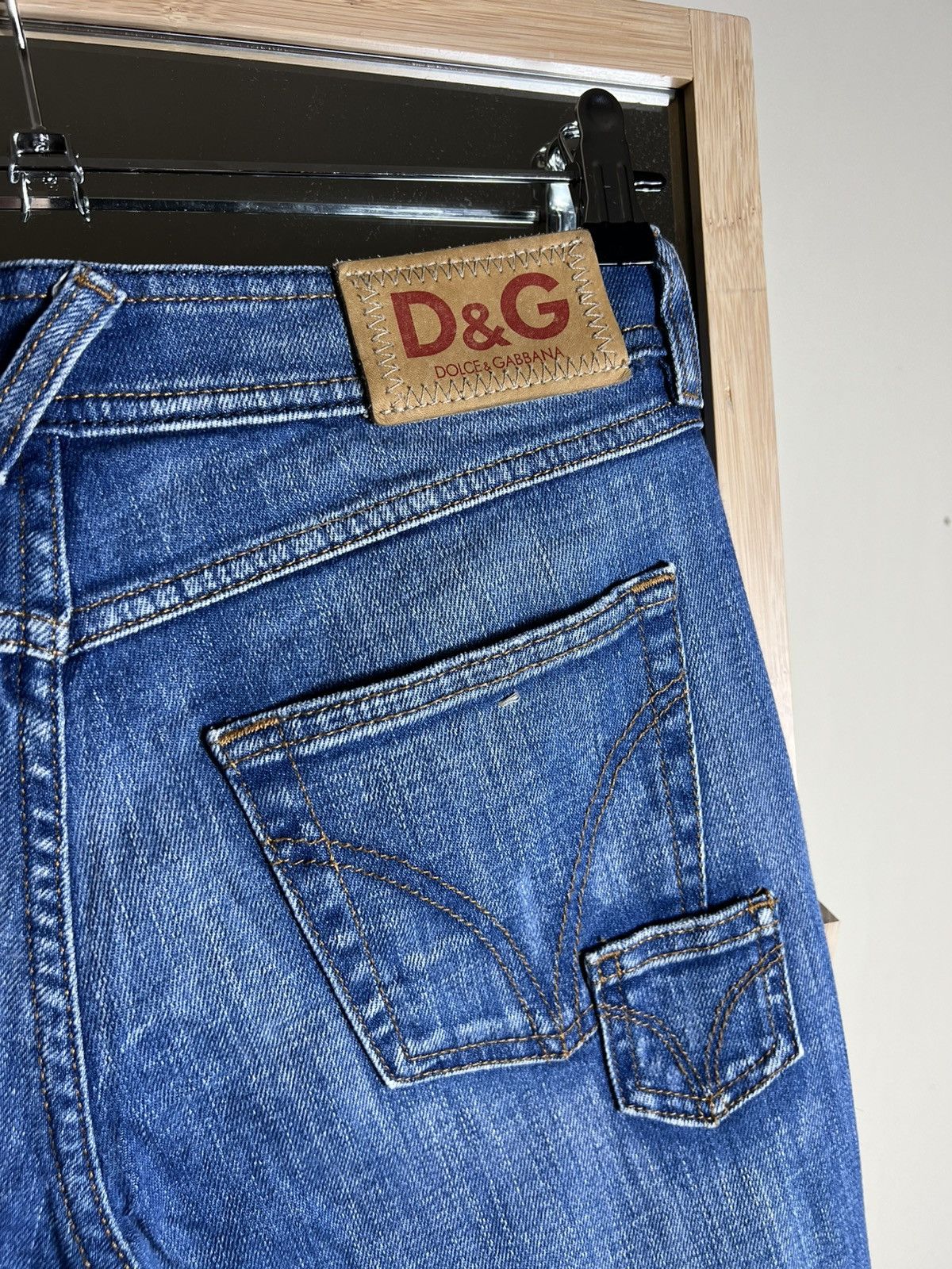 Dolce & Gabbana Vintage Dolce & Gabbana Wonder Very Tight Jeans Avantgarde Size 27" / US 4 / IT 40 - 7 Thumbnail