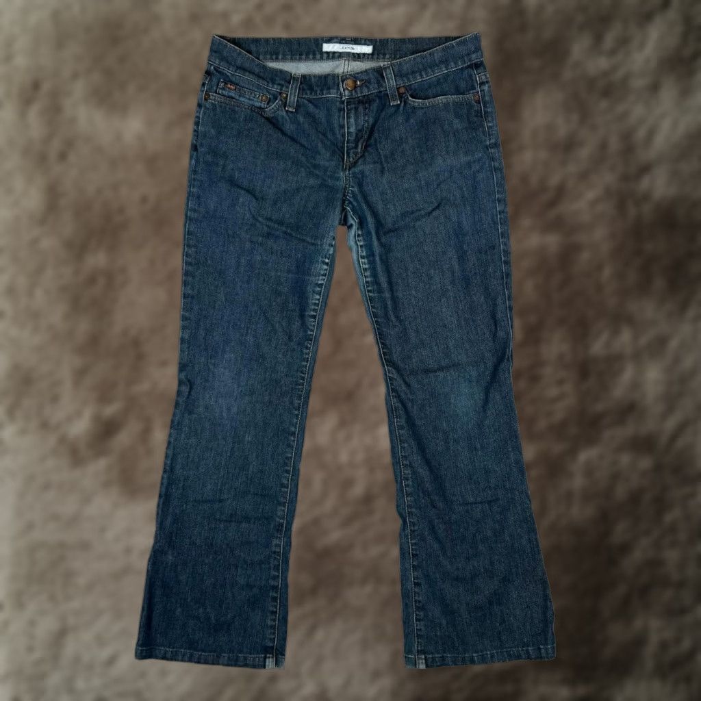 Vintage Joe's Jeans Womens 30 Blue Socialite Bootcut Denim Frayed Hem Casual Stretch Pockets Medium Wash Size 30" / US 8 / IT 44 - 1 Thumbnail