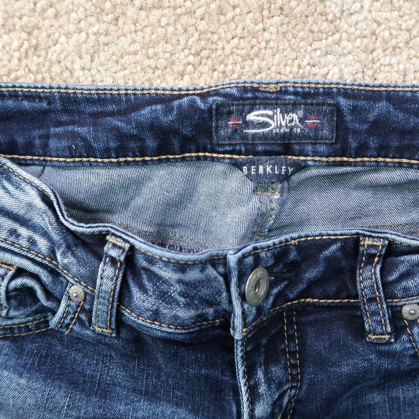 Silver Jeans Co. Vintage No Size 30" / US 8 / IT 44 - 4 Thumbnail