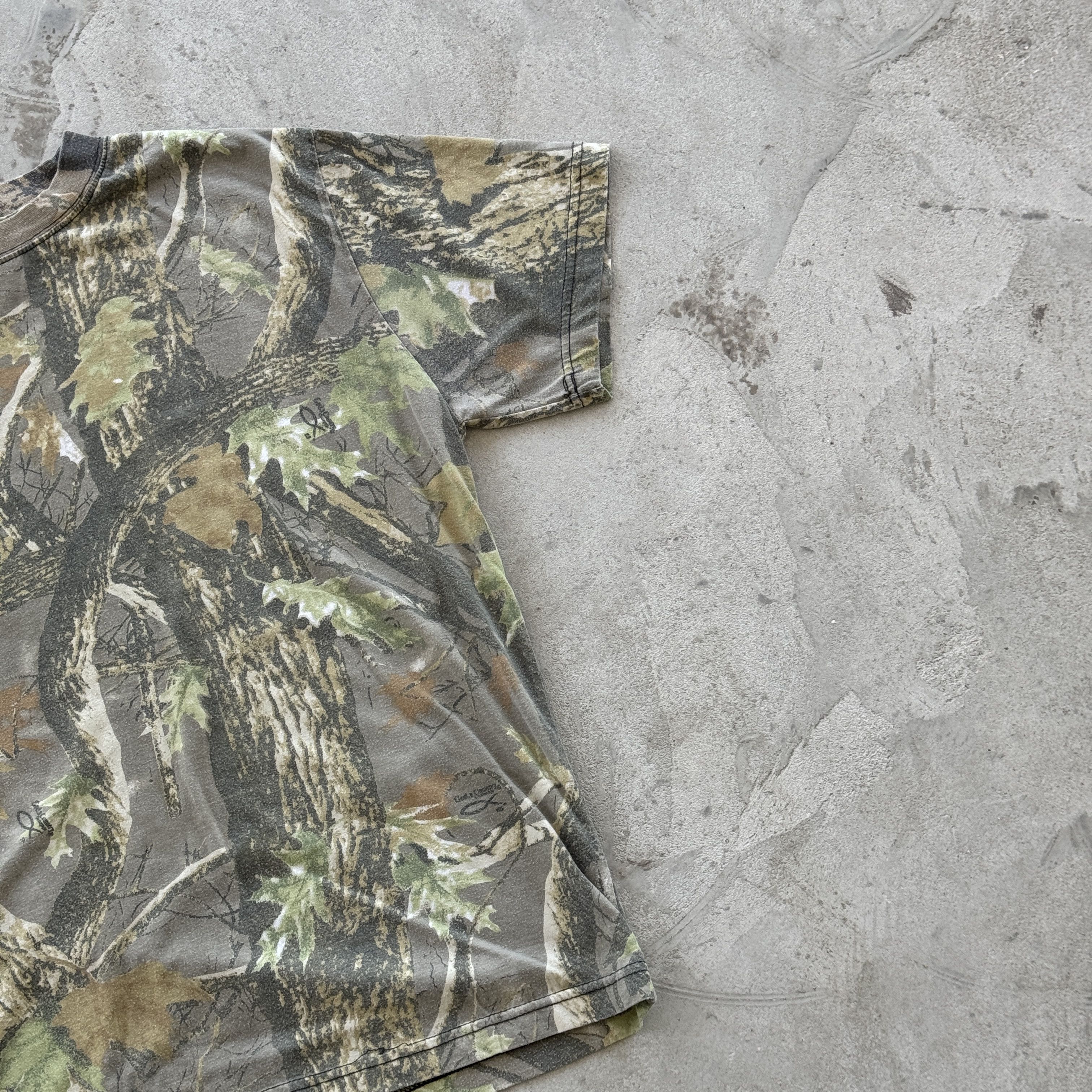 Realtree Vintage Stuntman Stormkloth Real Tree Camo Thermal T-Shirt Size US M / EU 48-50 / 2 - 2 Thumbnail