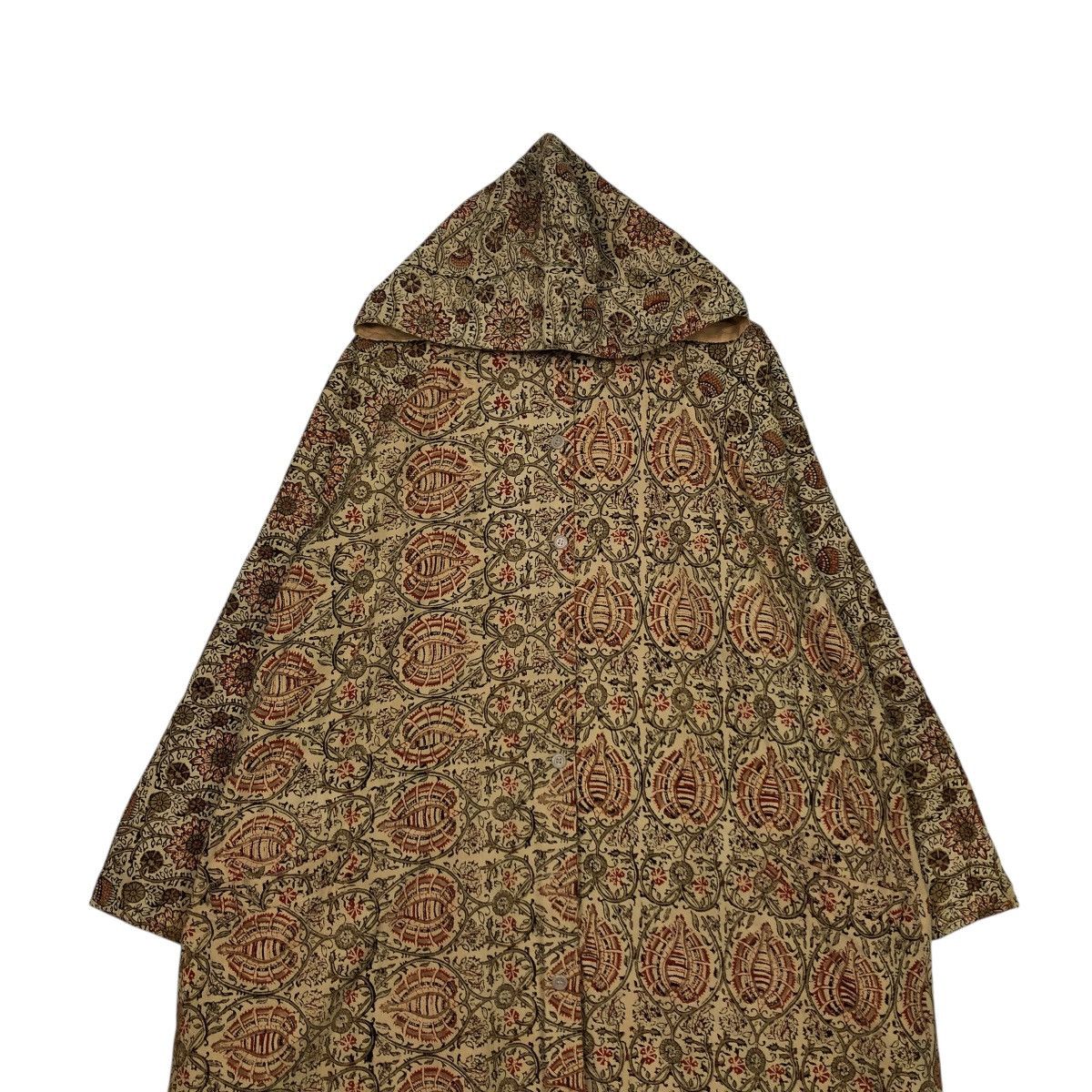 Japanese Brand 🔥VINTAGE LONG JACKET WOOL GANSO NAKAYA NAVAJO ISSEY MIYAKE Size US L / EU 52-54 / 3 - 5 Thumbnail