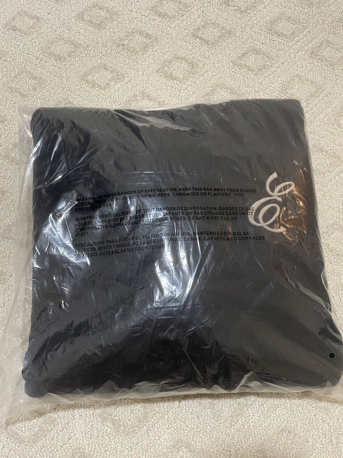 Fear of God Fear of God FW25 Script Crewneck Black Knit Size US XXL / EU 58 / 5 - 9 Thumbnail