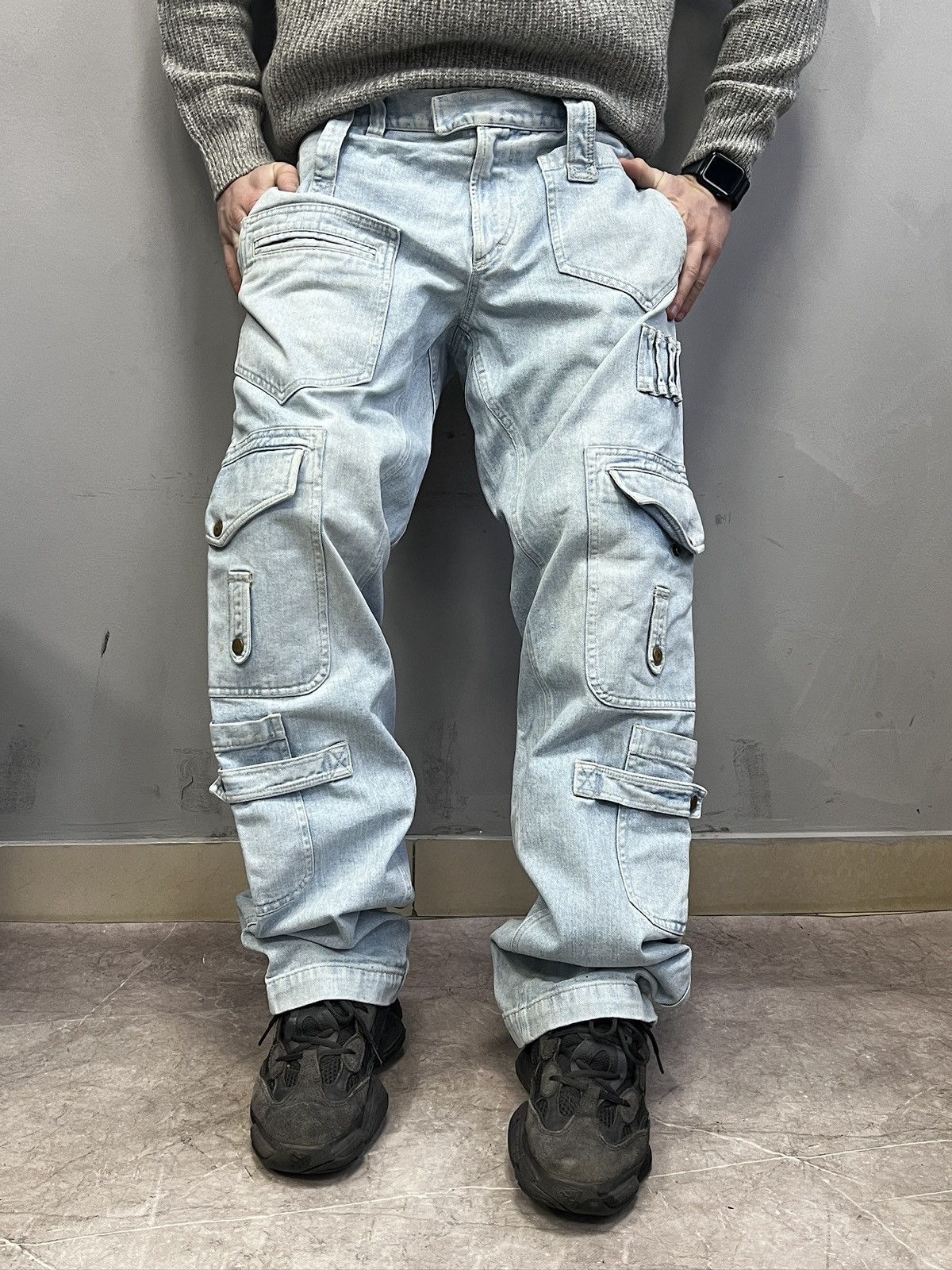Dolce & Gabbana Dolce Gabbana archive FW08 streetwear cargo jeans y2k Size US 34 / EU 50 - 3 Thumbnail
