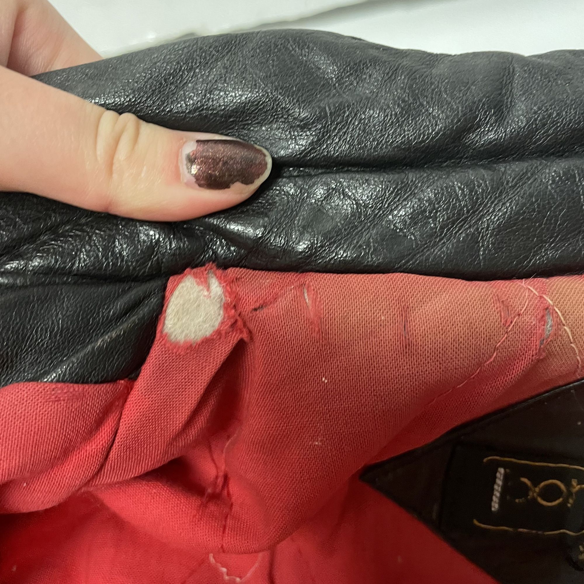 Other Vtg Poreha DISTRESSED Black Leather Street Racer Jacket Size US S / EU 44-46 / 1 - 15 Thumbnail