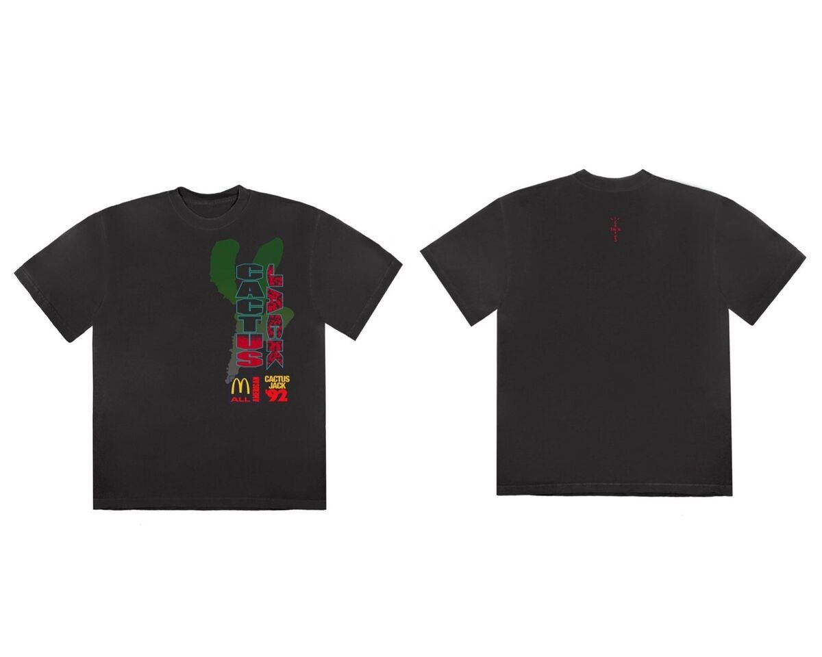 Travis Scott Travis Scott x McDonald's All American 92 T-shirt size Large Size US L / EU 52-54 / 3 - 1 Thumbnail
