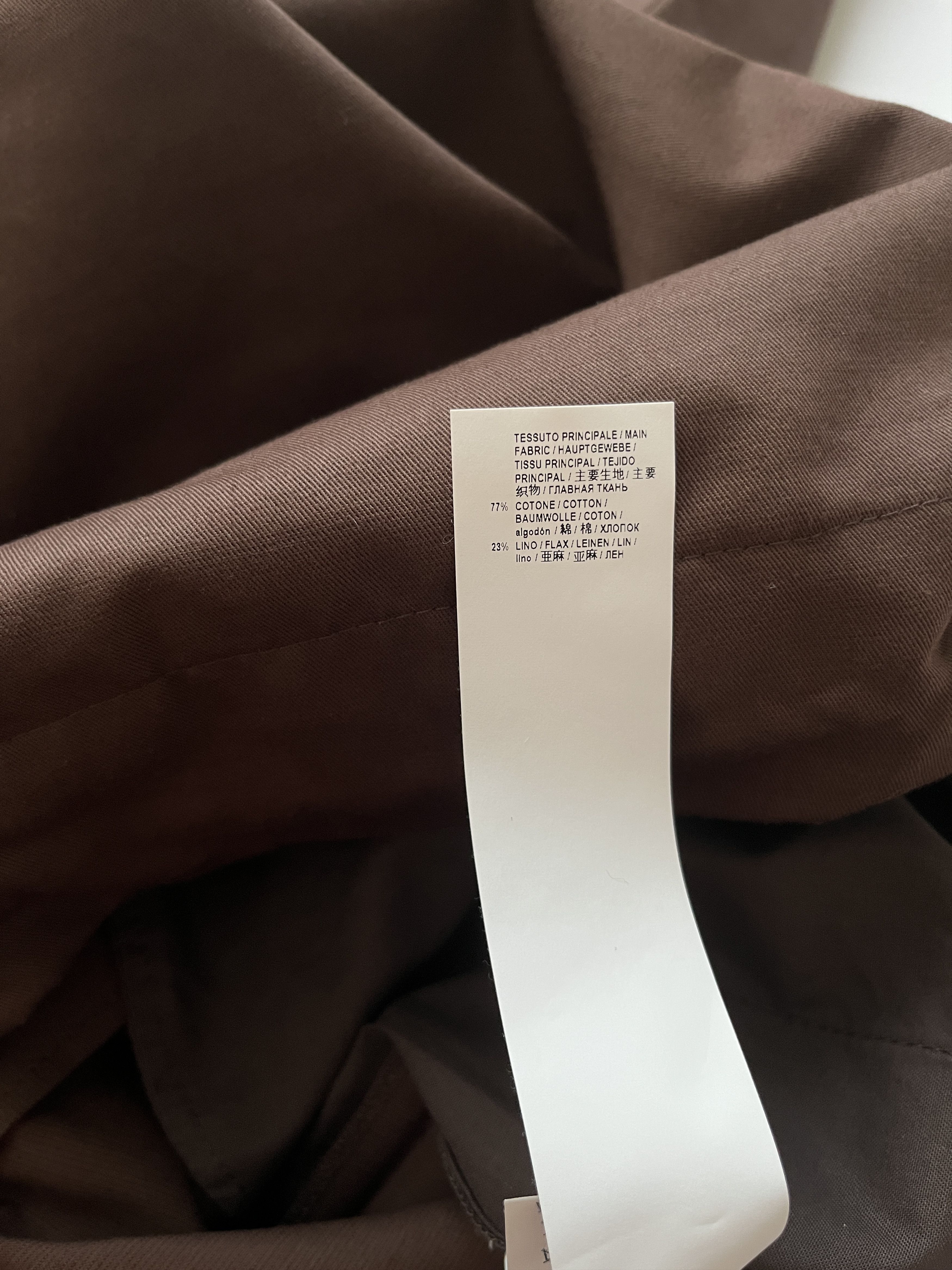 Marni ⚡️QUICK SALE⚡️Marni Brown Drawstring Pants Trousers Size US 35 - 5 Thumbnail
