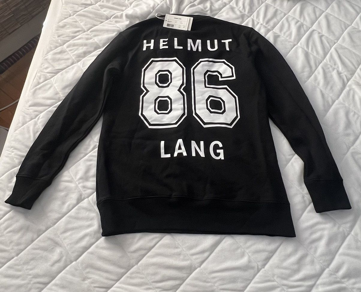 Helmut Lang Helmut Lang Oversized Varsity Sweatshirt Size US M / EU 48-50 / 2 - 1 Thumbnail