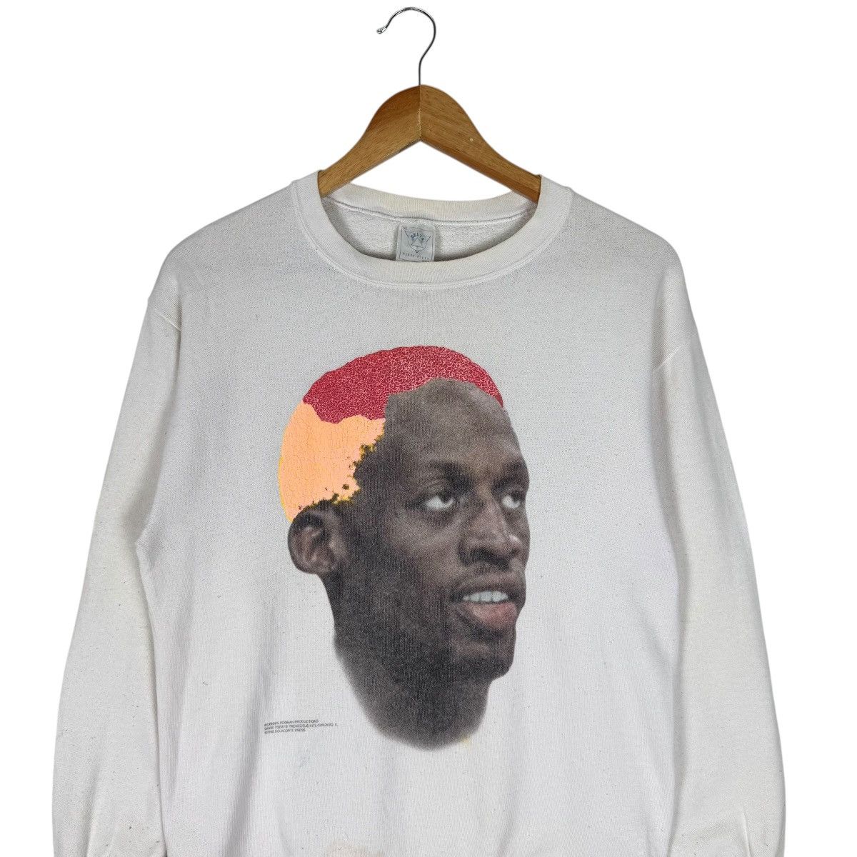 Delta 🌟DENNIS RODMAN 1996 NBA SWEATSHIRT Size US M / EU 48-50 / 2 - 3 Thumbnail