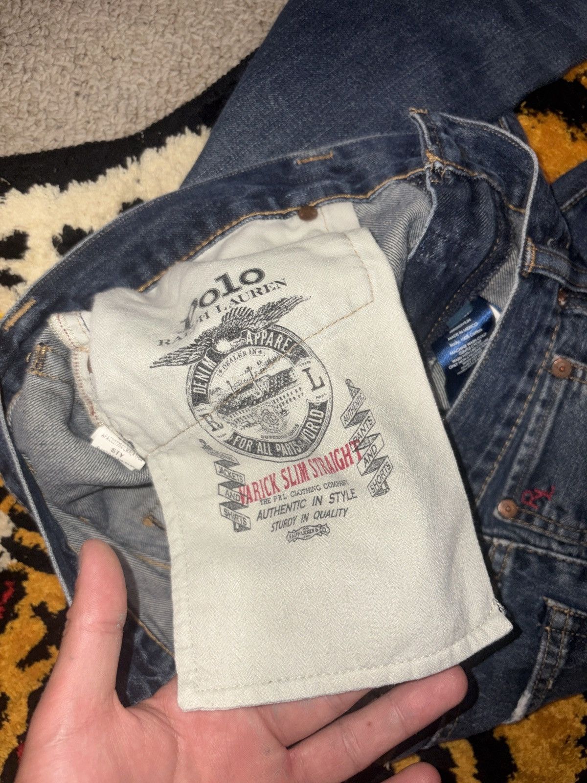 Polo Ralph Lauren Vintage polo jeans Size US 32 / EU 48 - 3 Thumbnail