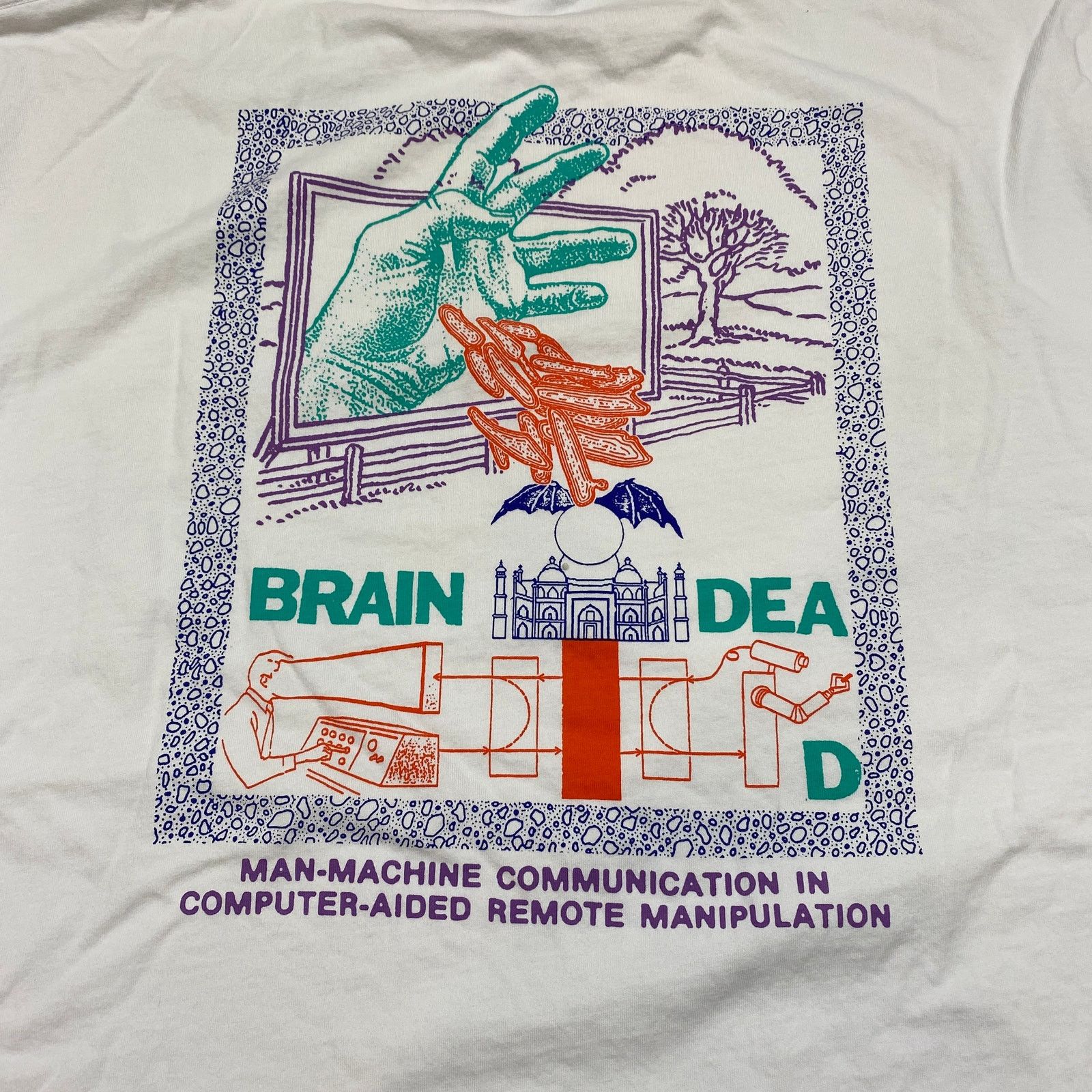 Brain Dead Rare Brain Dead Man Machine Long Sleeve Shirt Men's 2XL Size US XXL / EU 58 / 5 - 6 Thumbnail