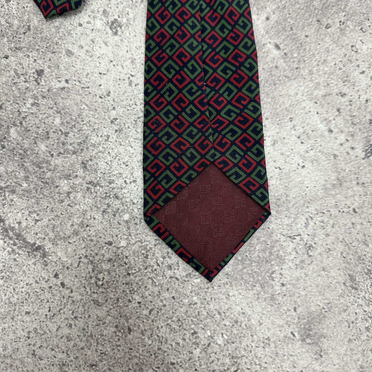 Vintage Vintage 90s Givenchy Gentleman Paris Monogram silk tie y2k Size ONE SIZE - 5 Thumbnail