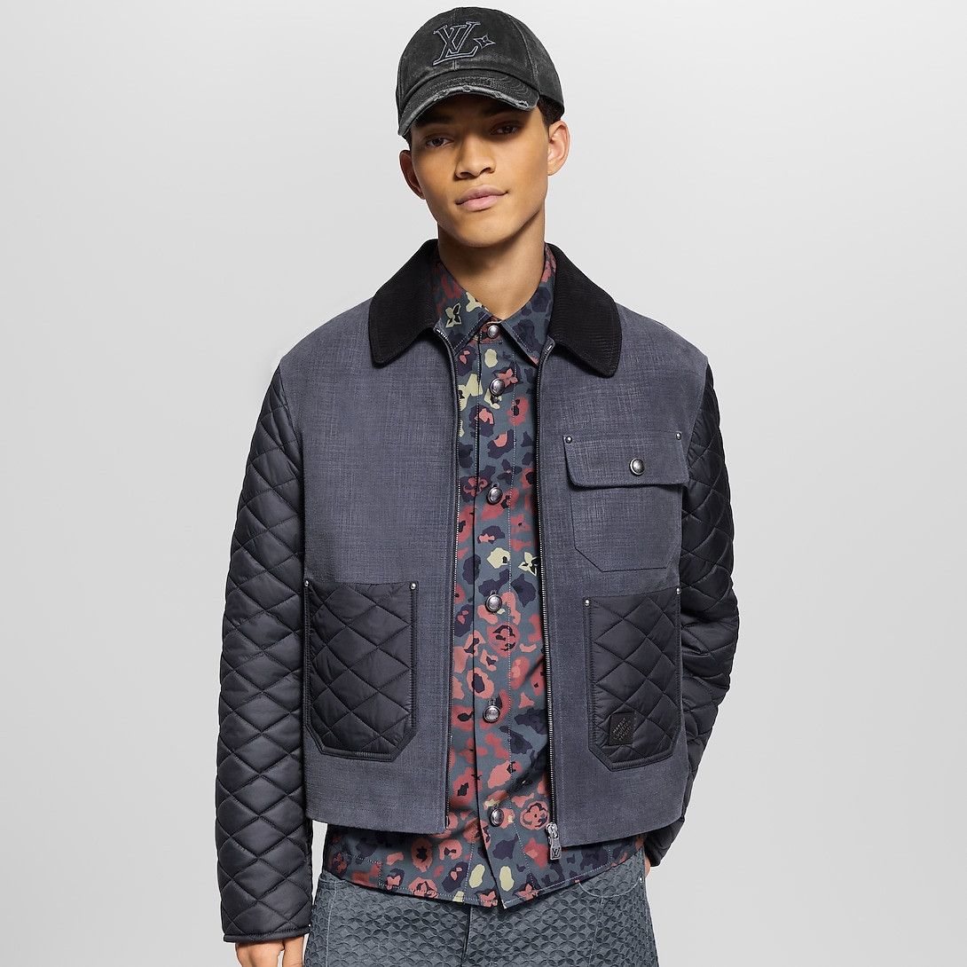 Louis Vuitton Mix Leather Workwear Blouson Size US XL / EU 56 / 4 - 2 Thumbnail