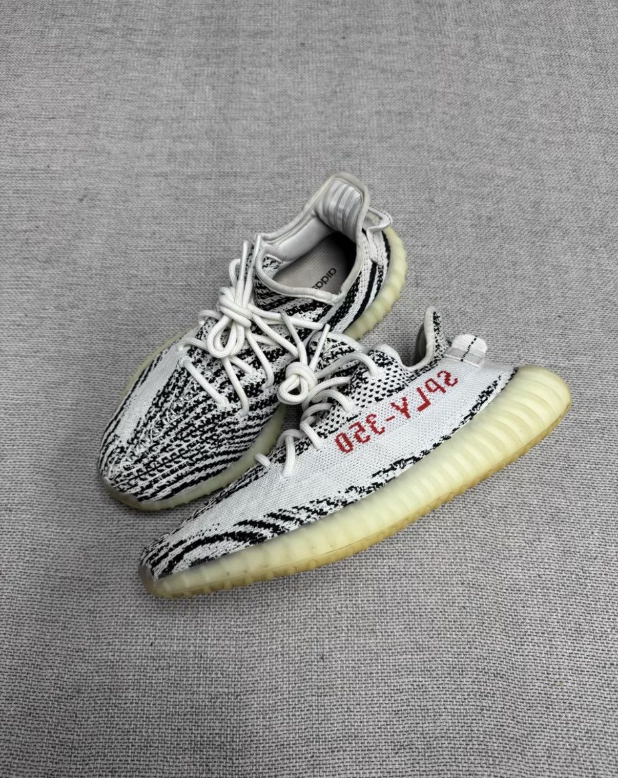 Adidas Adidas Yeezy 350 Zebra 2020 K37 Size US 9.5 / EU 42-43 - 5 Thumbnail