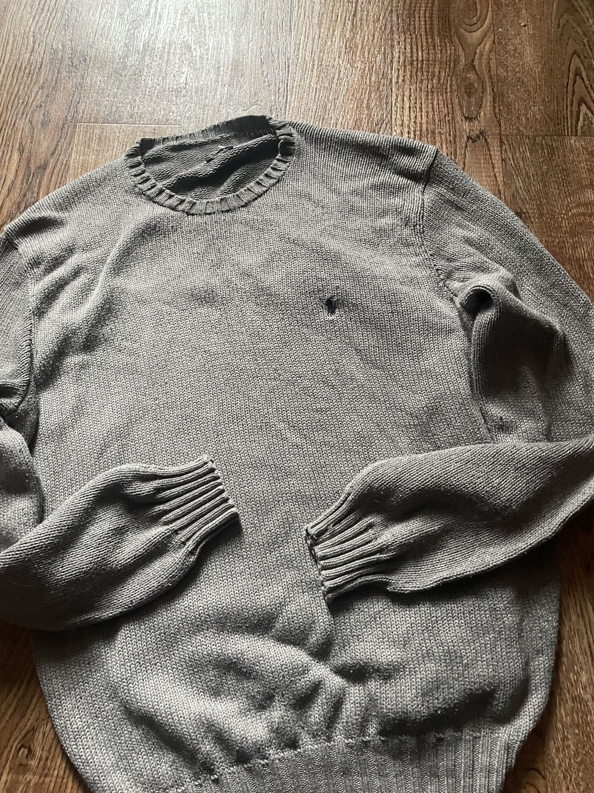 Polo Ralph Lauren 🎠Men’s Vintage 90s Knit Sweater Polo Ralph Lauren Pony Tee🎠 Size US XL / EU 56 / 4 - 5 Thumbnail