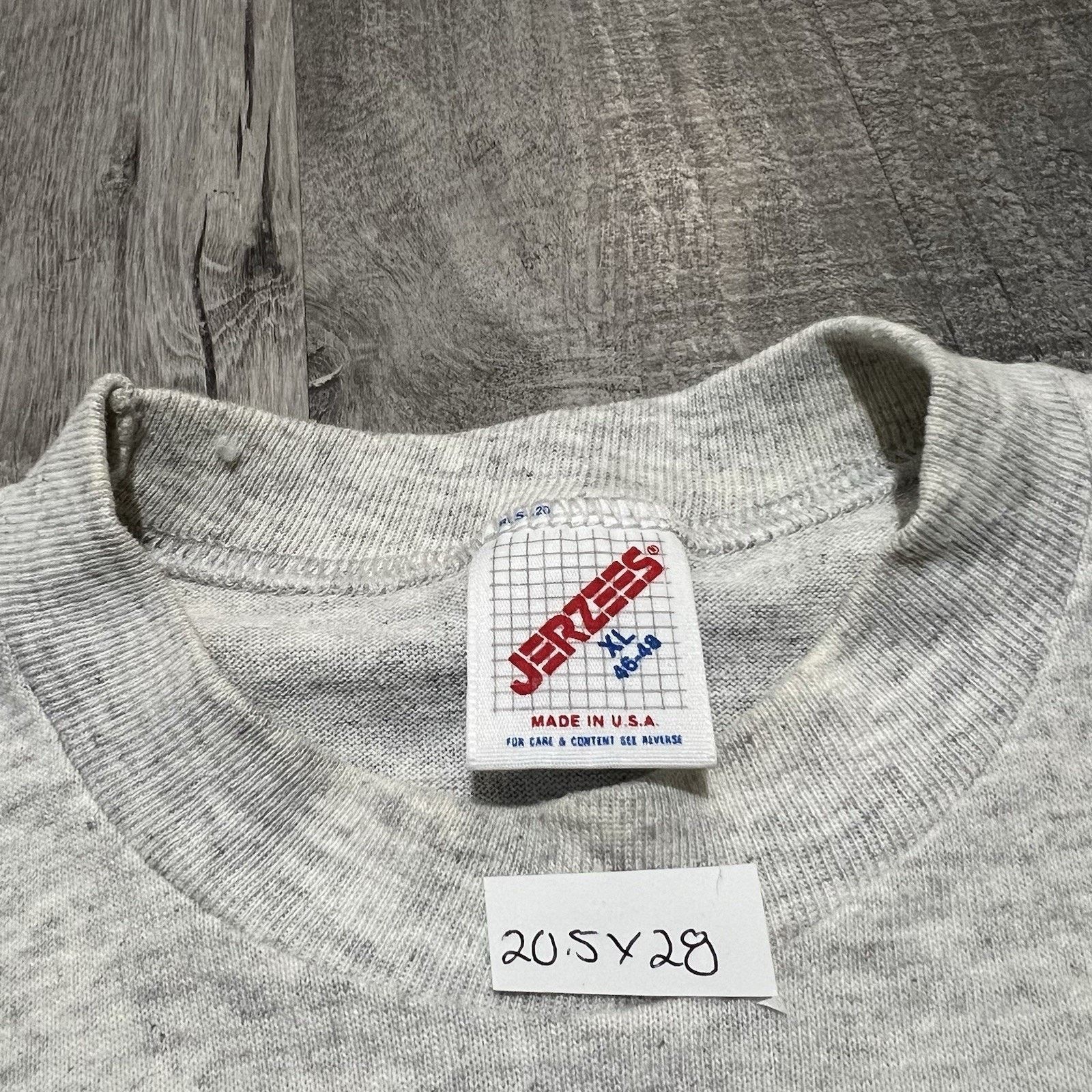 Jerzees Vintage Sinclair Community College T Shirt 80s/90s SCC Tee Size US XL / EU 56 / 4 - 3 Thumbnail