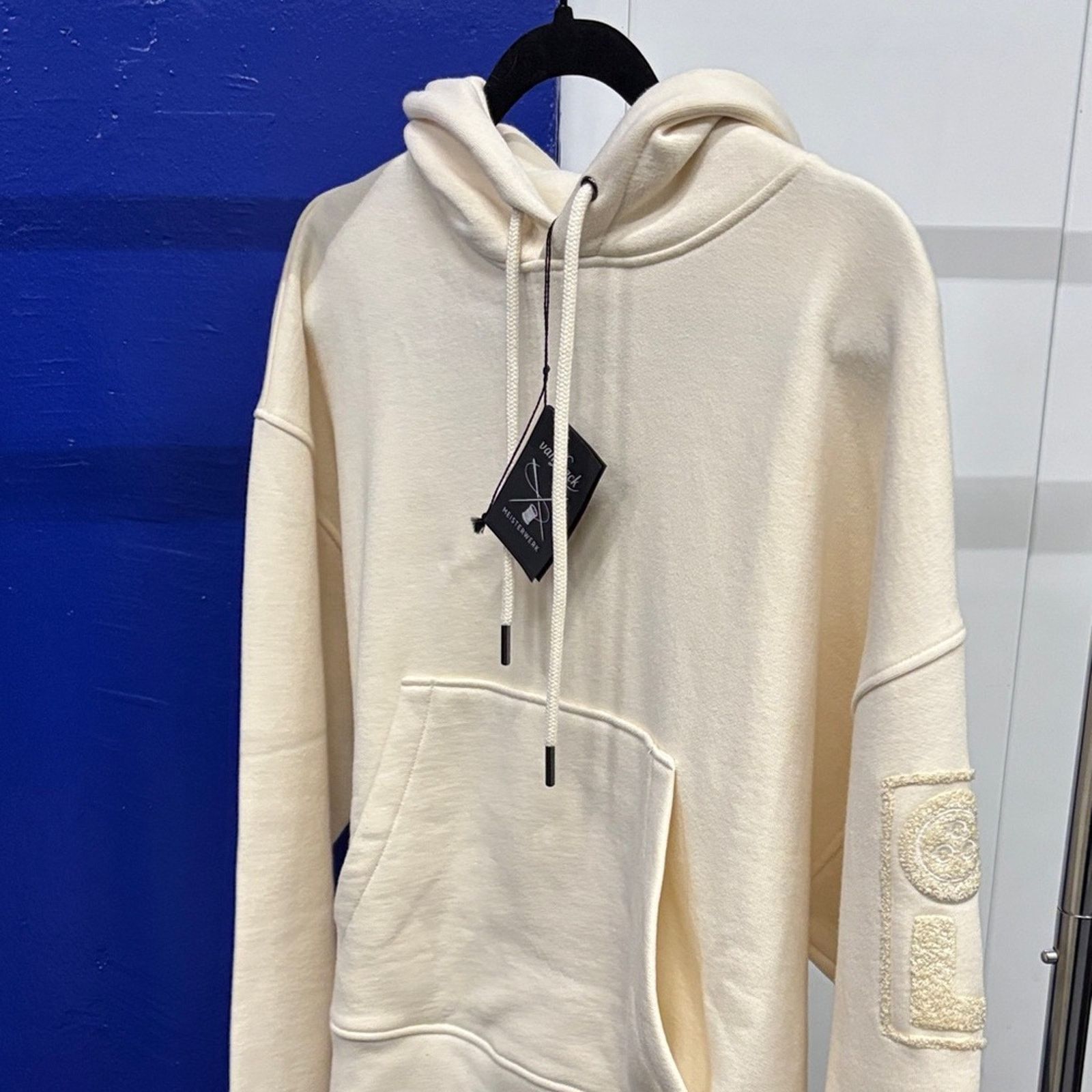 Other NWT Van Laack Women's Cream Hoodie Sweater Size L Size L / US 10 / IT 46 - 4 Thumbnail