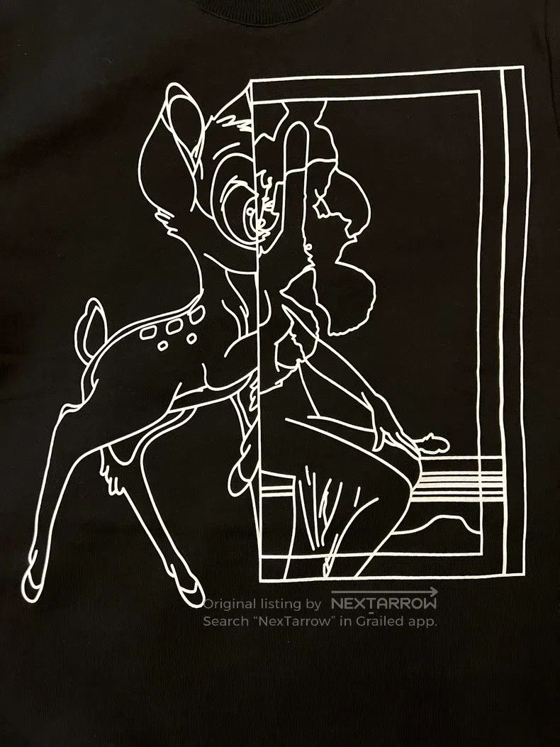 Givenchy Givenchy Sketch deer sweatshirt - black Size US S / EU 44-46 / 1 - 2 Thumbnail