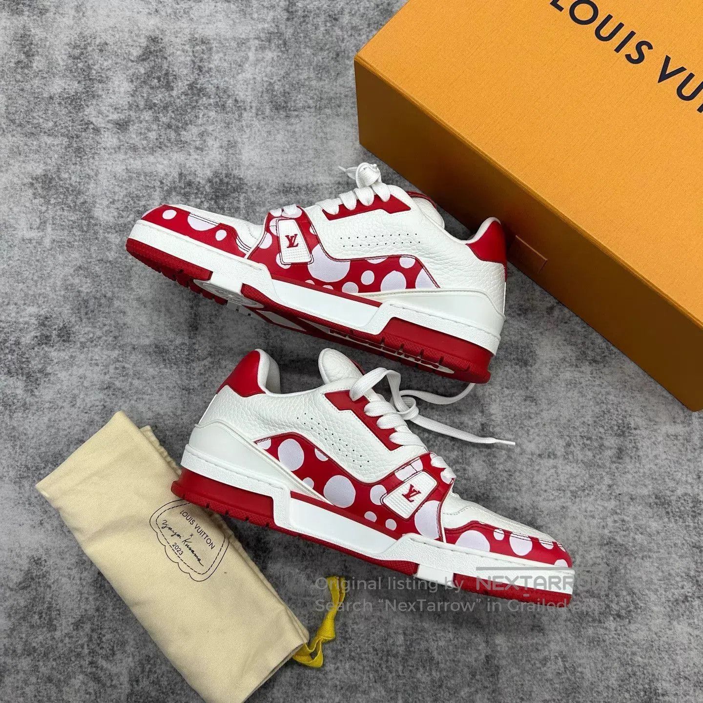 Louis Vuitton Multi Color Low Top Sneakers. Size US 8.5 / EU 41-42 - 3 Thumbnail